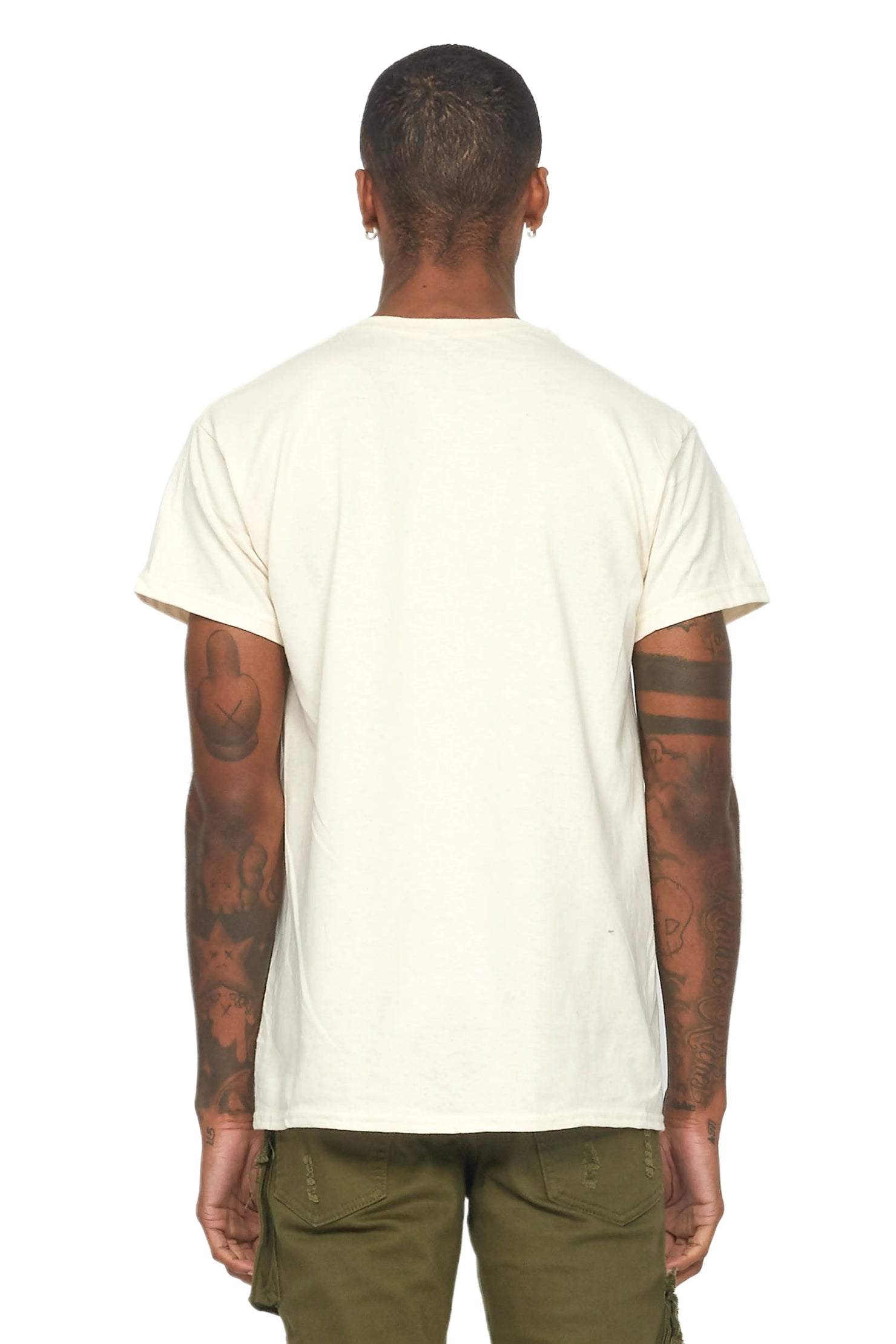 Fraust Cream Graphic T-Shirt