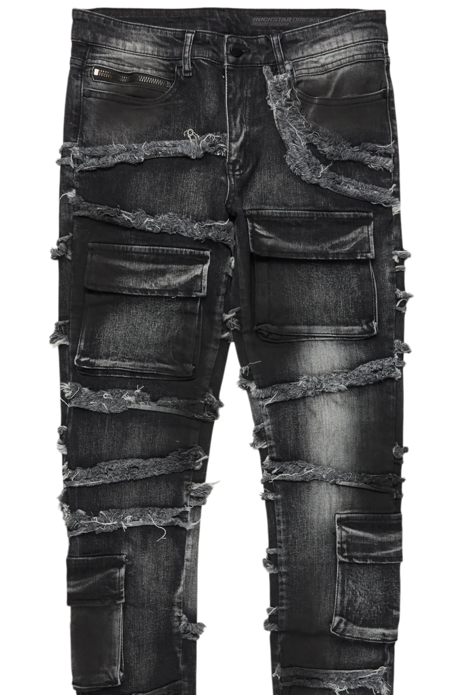 Yves Grey Skinny Cargo Jean