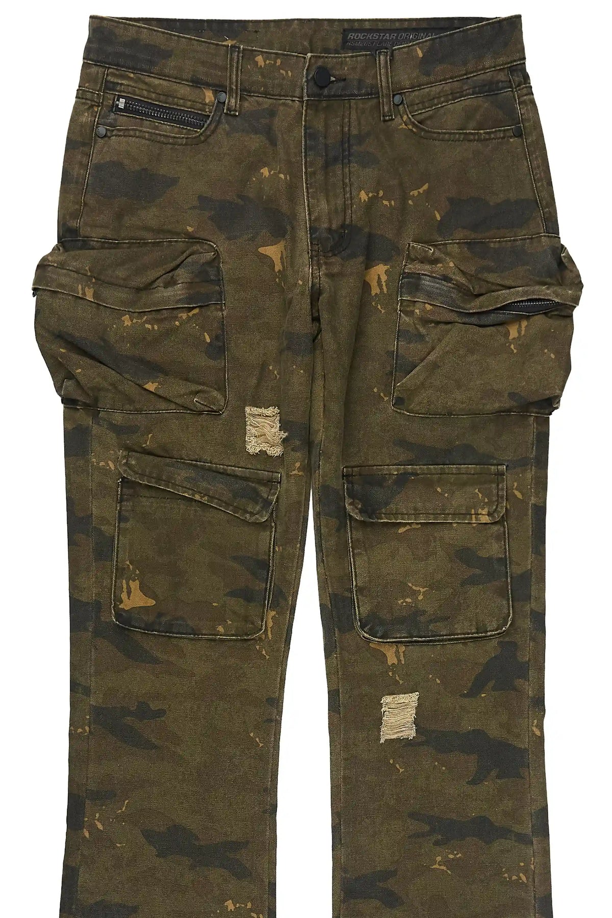 Savion Camo Stacked Jean