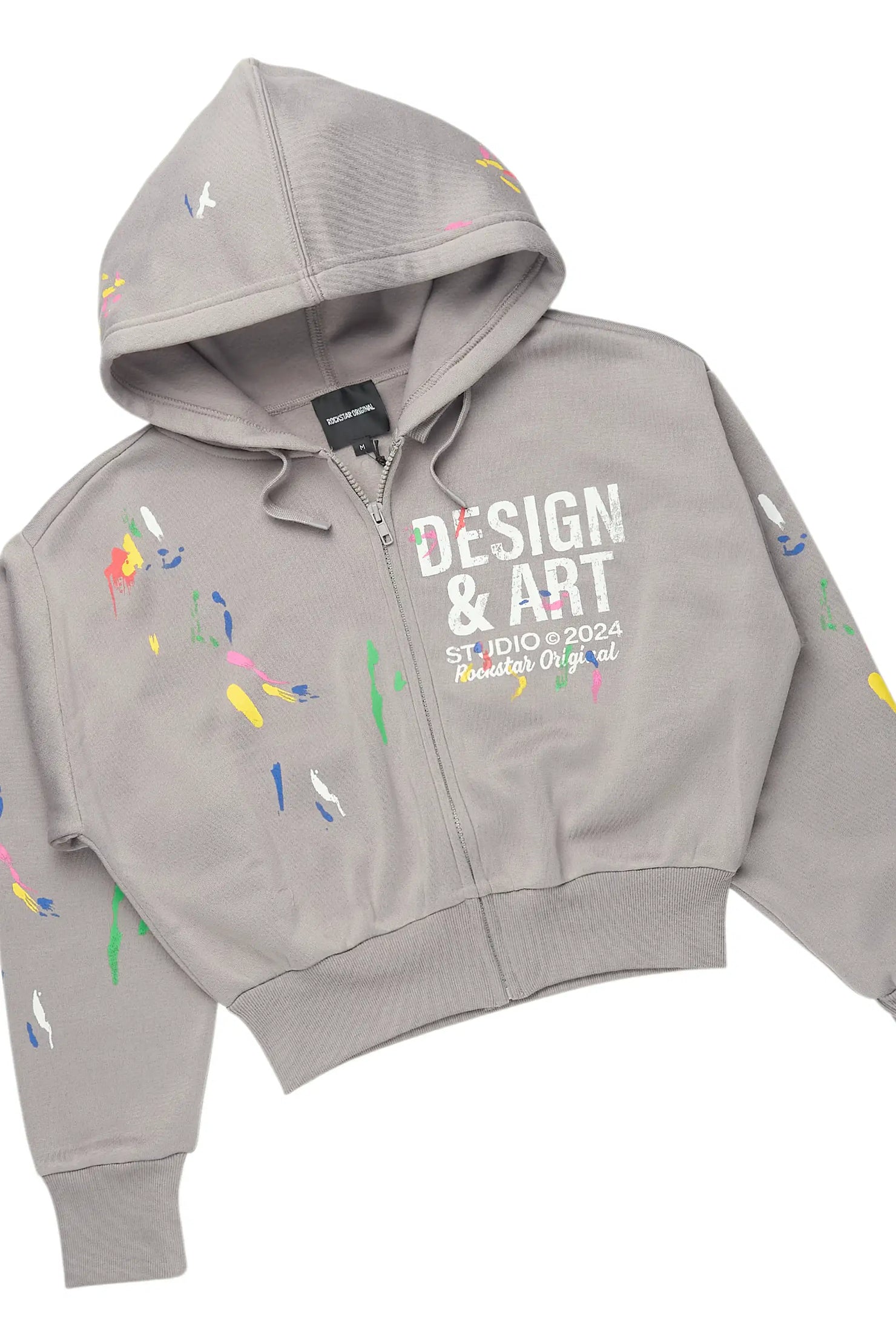 Kristiane Grey Crop Super Stacked Trackset