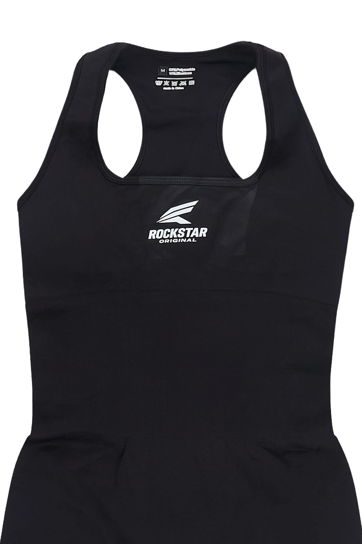 Sharissa Black Active Romper
