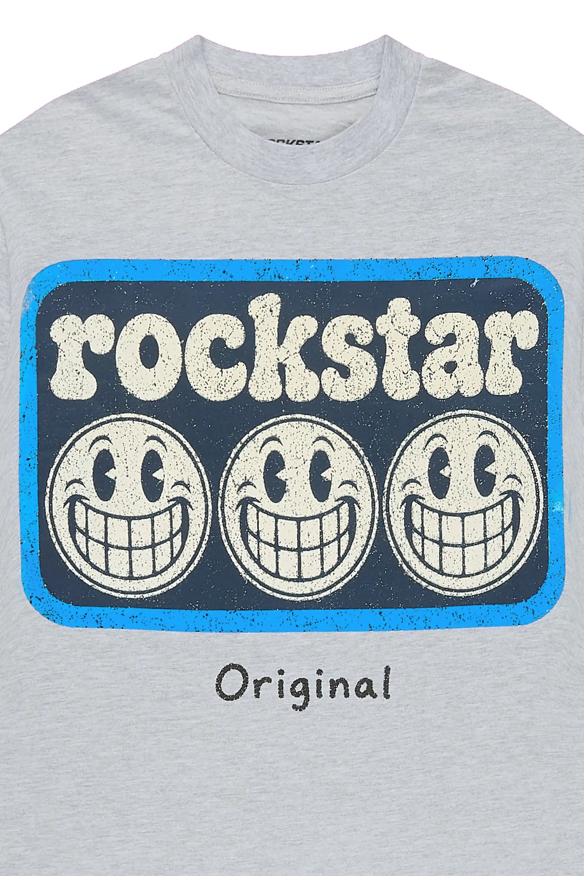 Girls Blarny Heather Grey Graphic T-Shirt