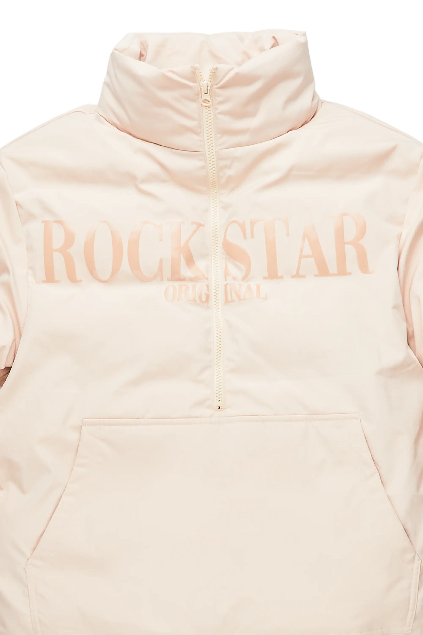 Jon Beige Puffer Jacket