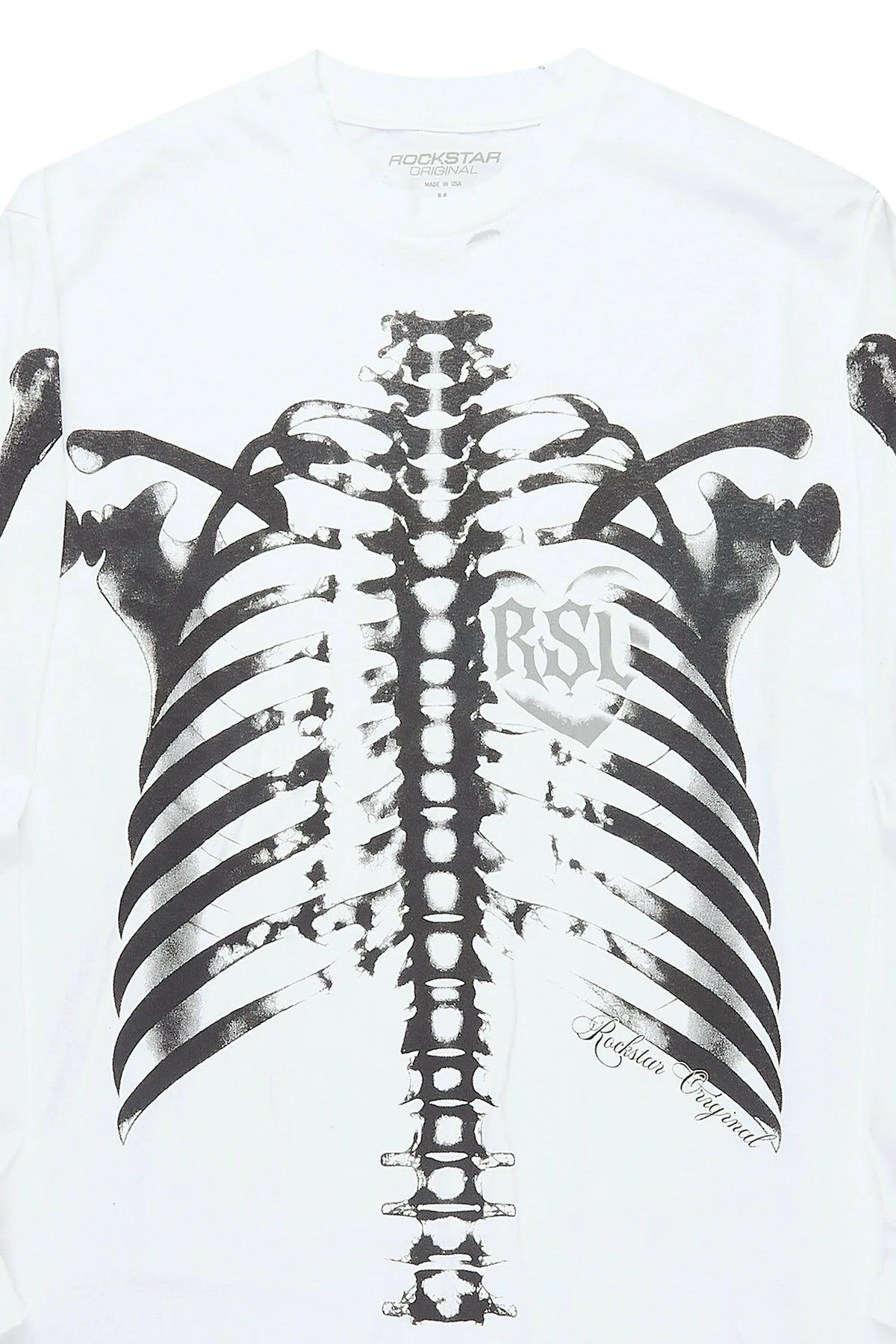 Chalice White Oversized Long Sleeve T-Shirt