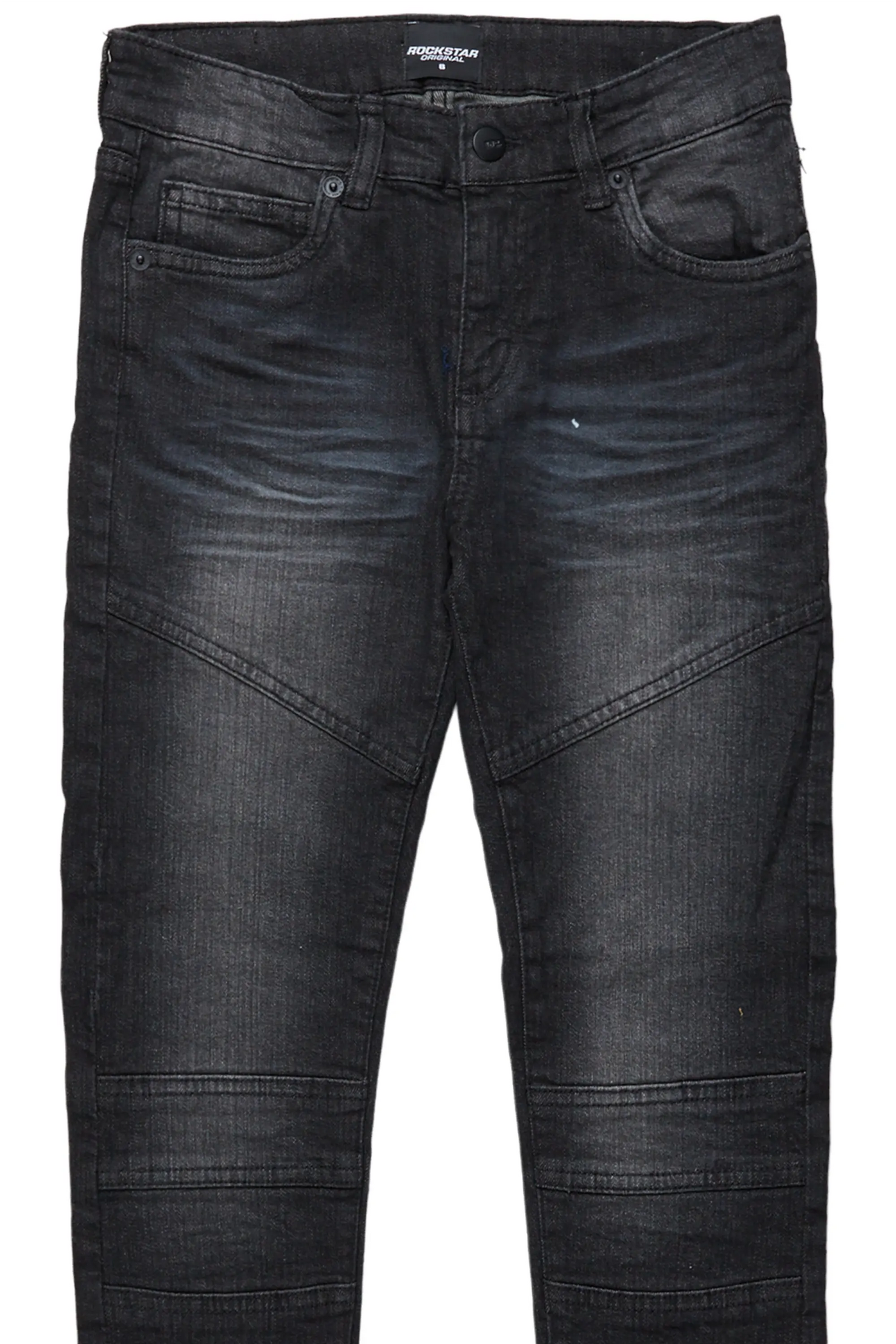 Girls Hale Grey Biker Skinny Jean