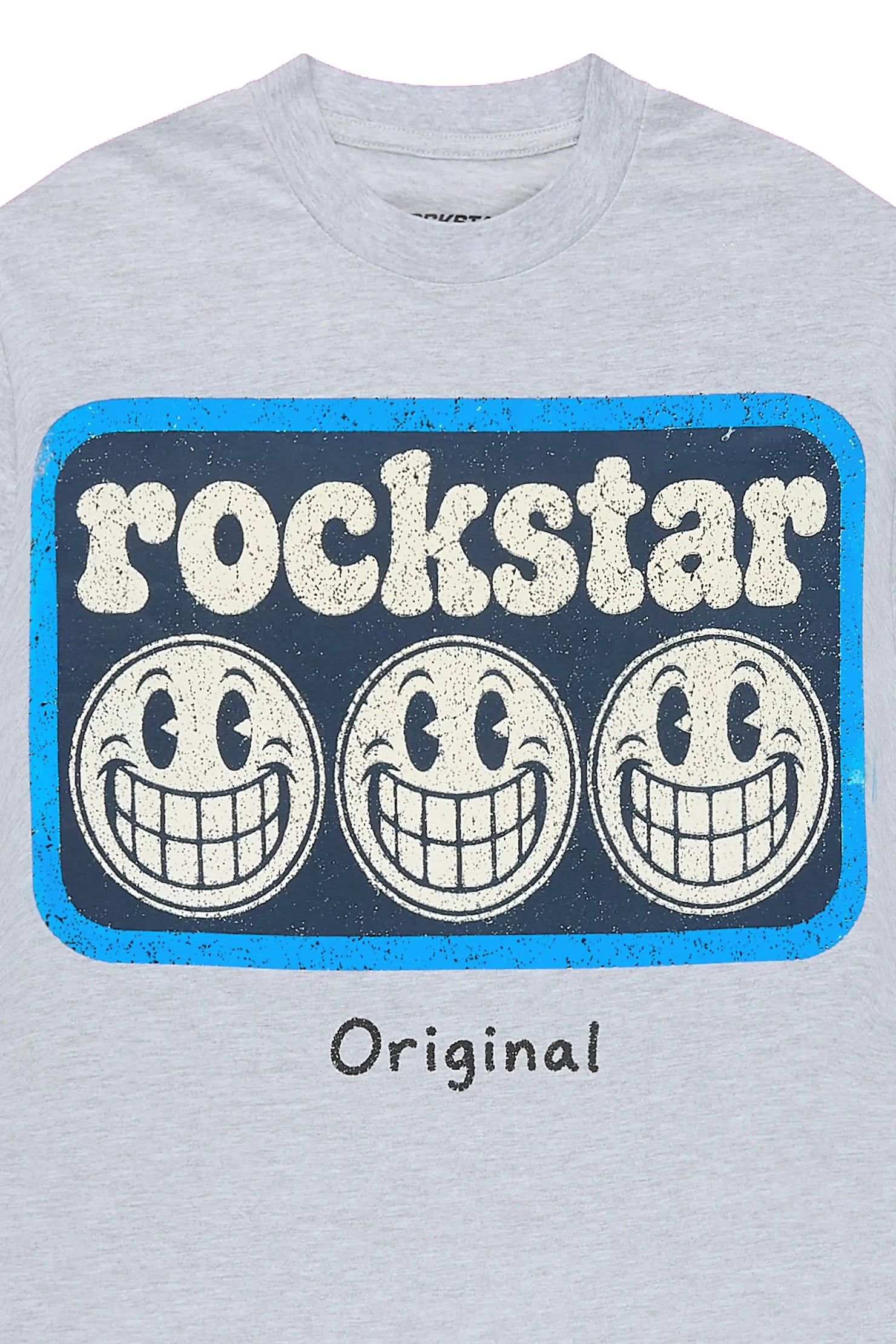 Girls Blarny Heather Grey Graphic T-Shirt