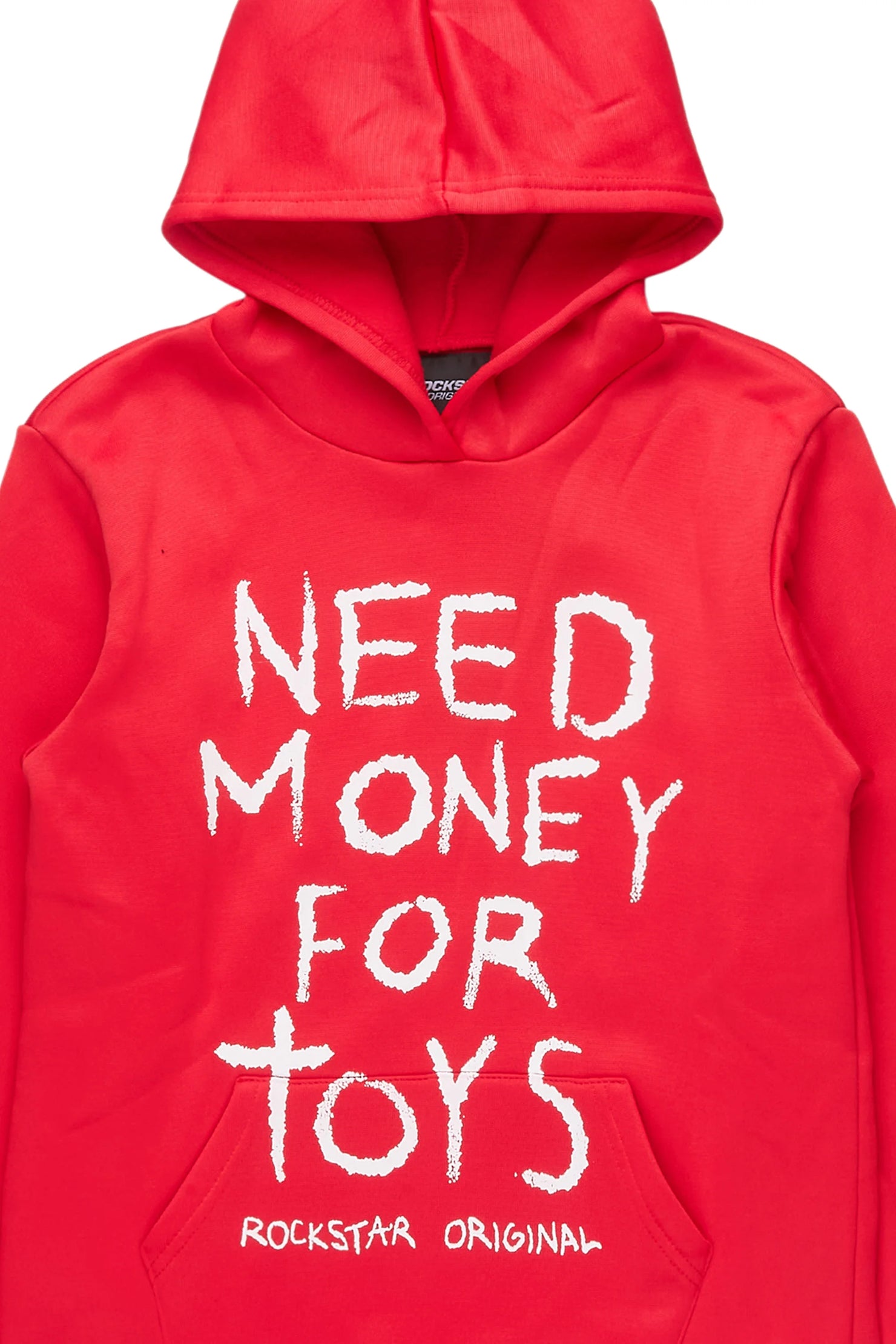 Boys M4 Toys Red/White Graphic Hoodie