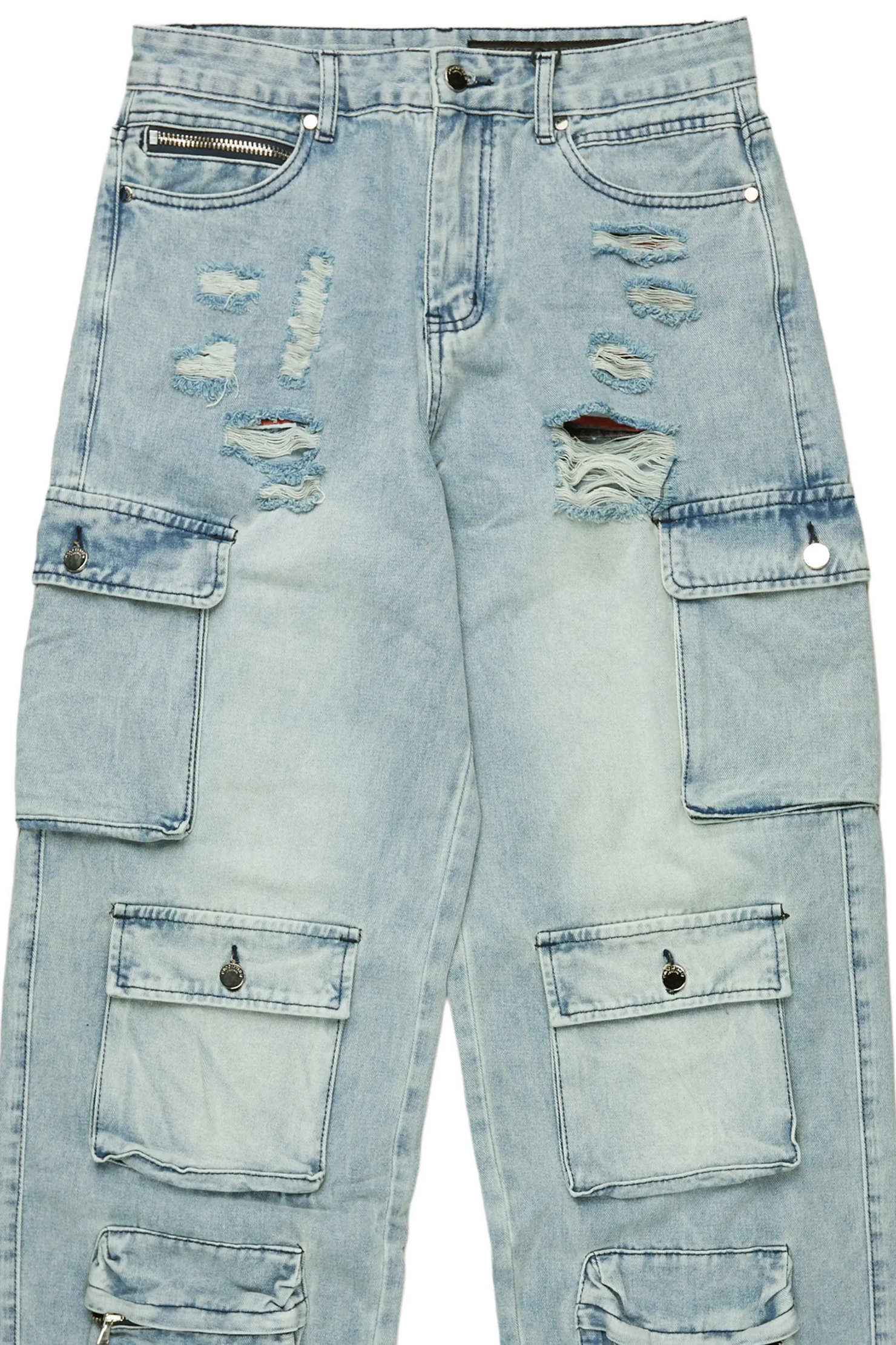 Kostini Light Blue Baggy Fit Jean