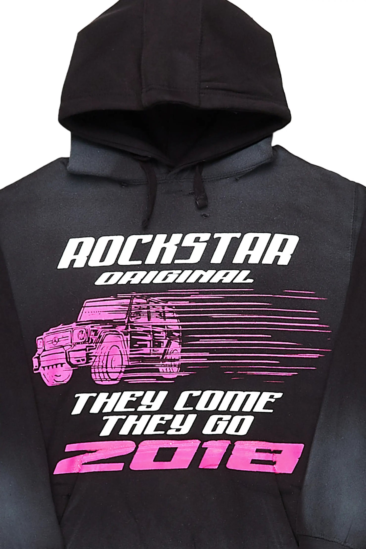 Jago Black Graphic Hoodie