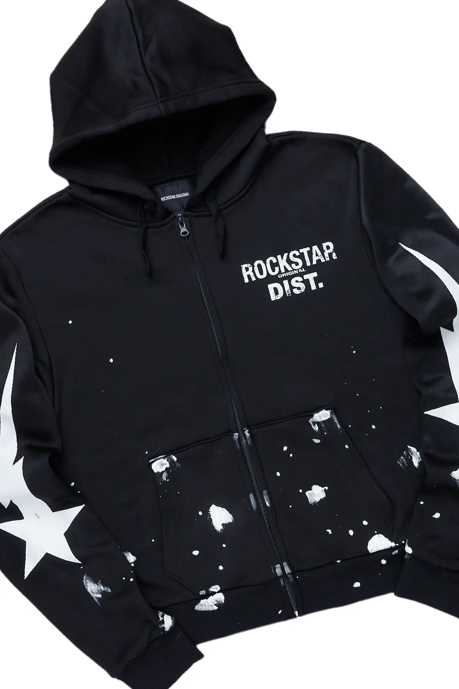 Tiffeny Black Zip Up Short Set