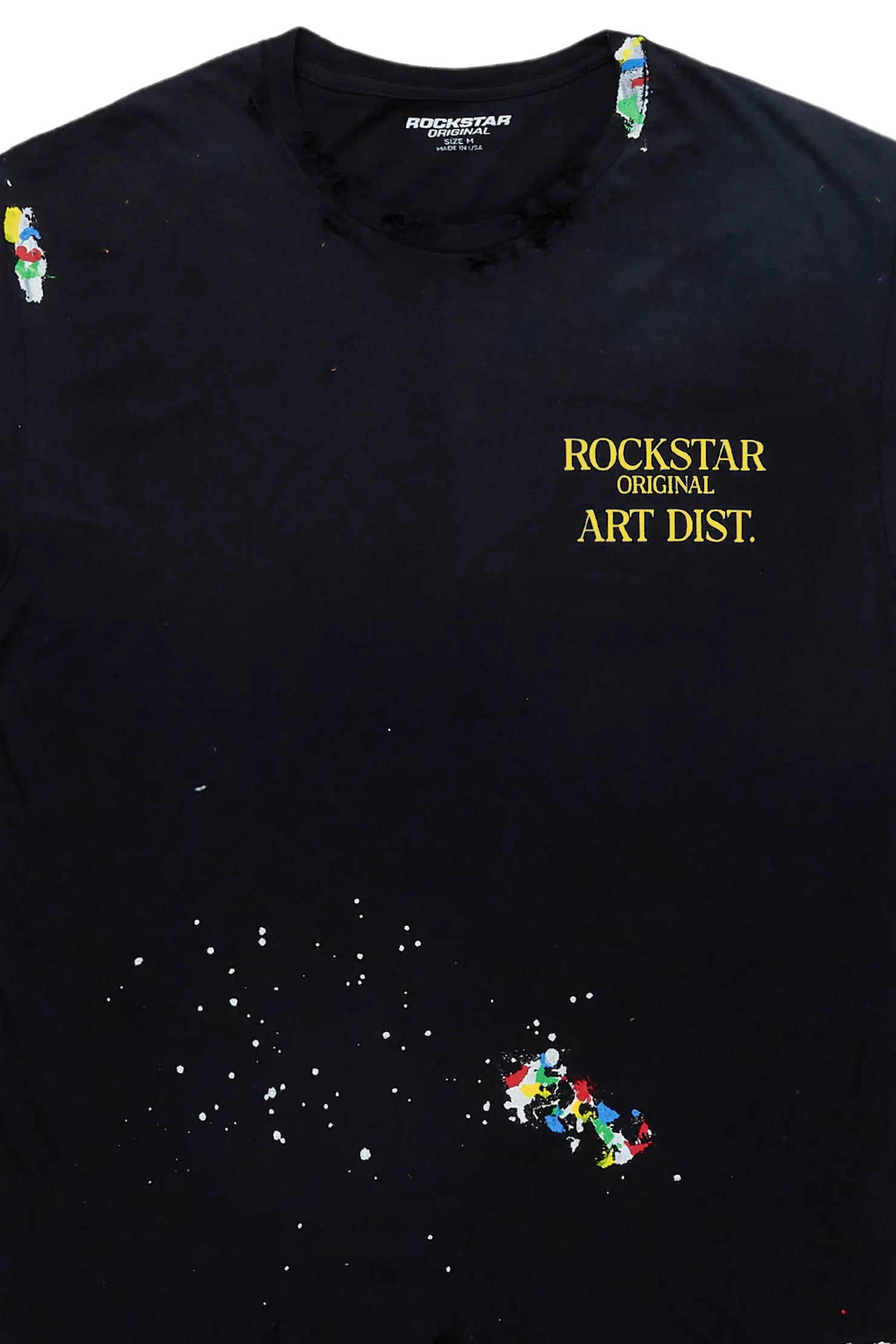 Vintage Palmer Black/Yellow Graphic T-Shirt