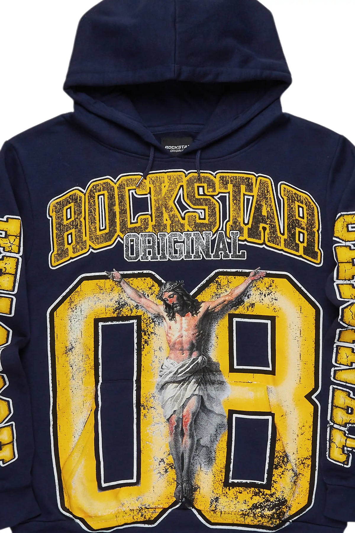 Fields Navy Graphic Hoodie