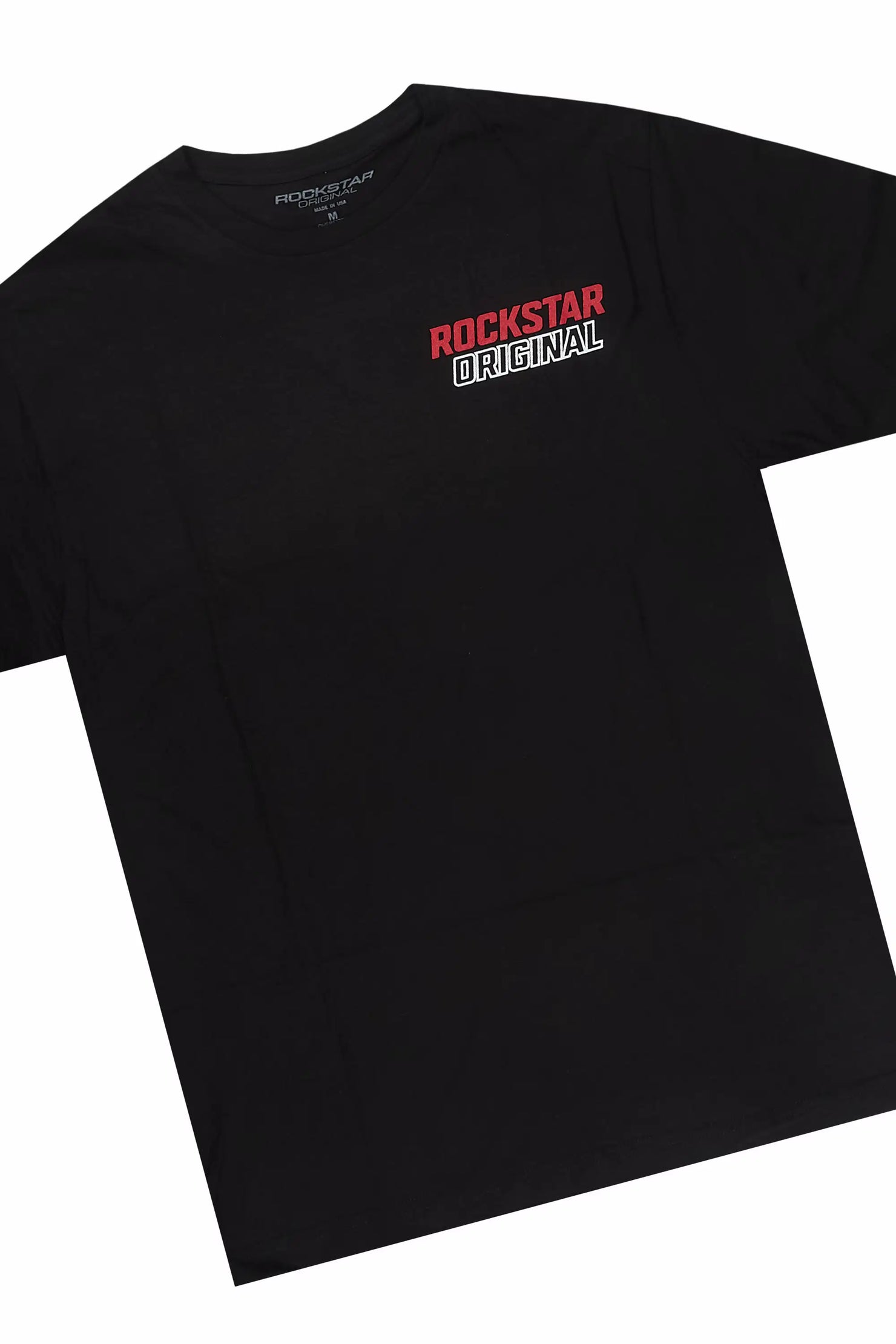 Spiller Black T-Shirt/Relaxed Pant Track Set