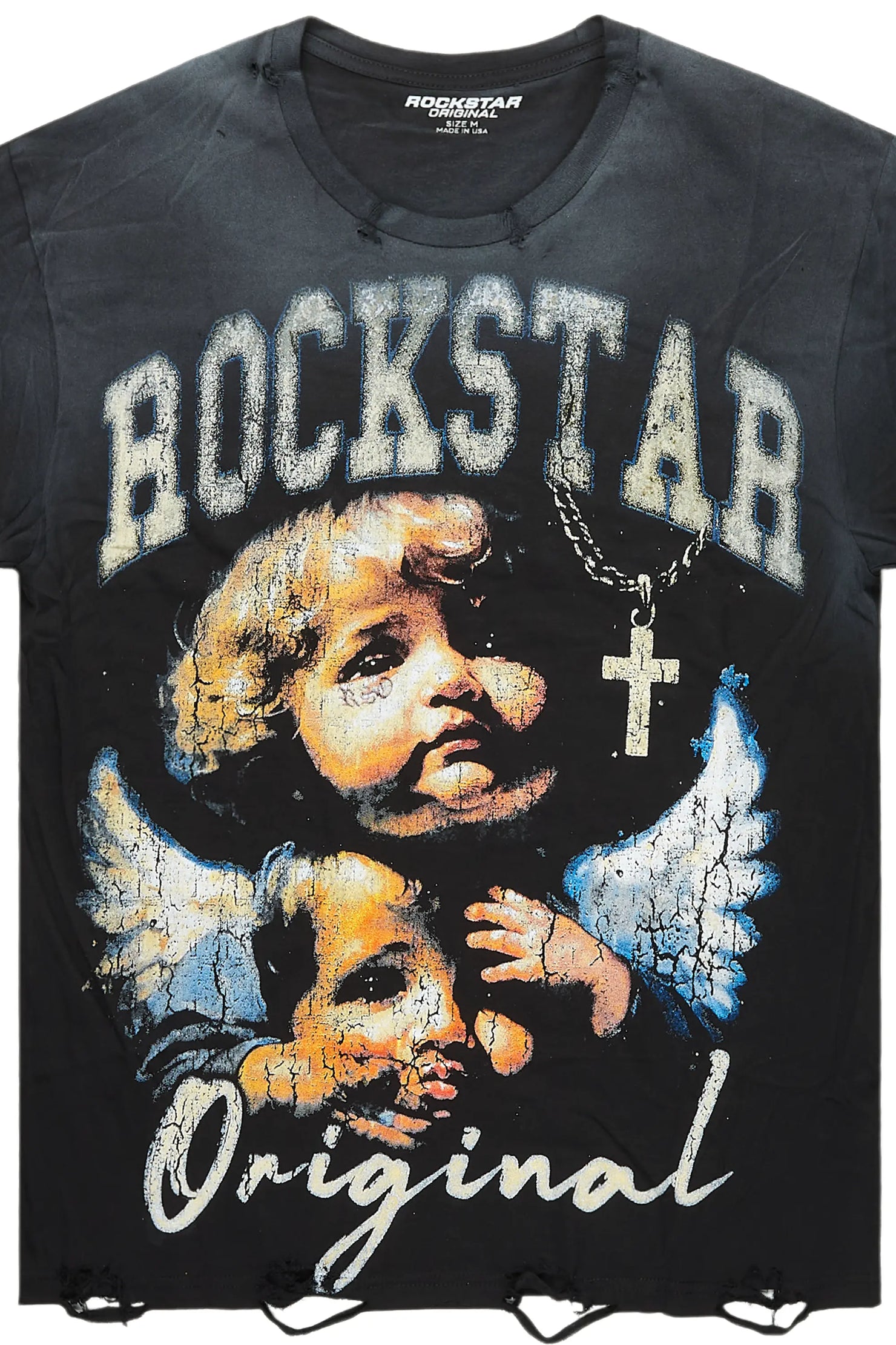 Deiter Black Oversized Graphic T-Shirt