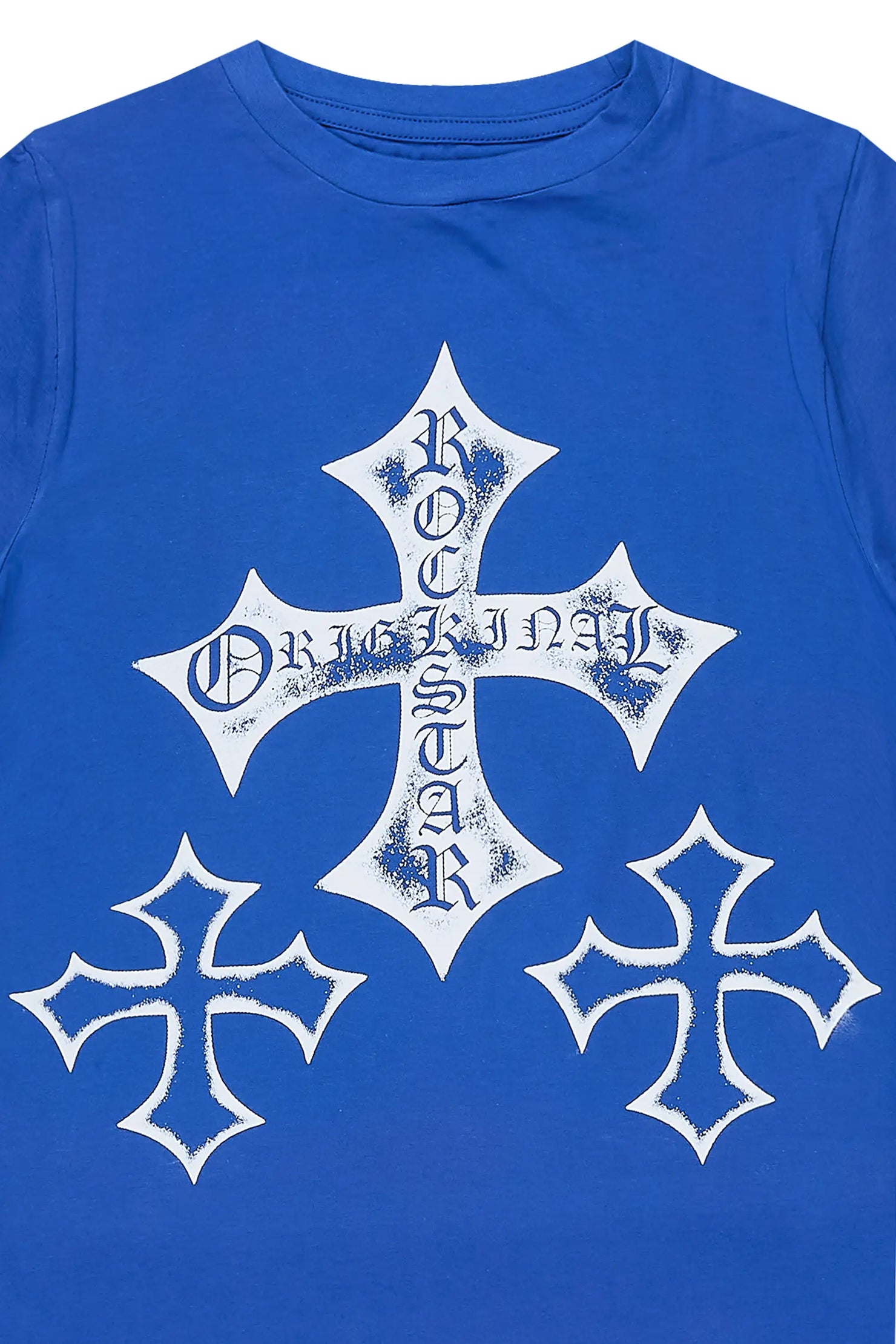 Boys Marizon Royal/White Graphic T-Shirt