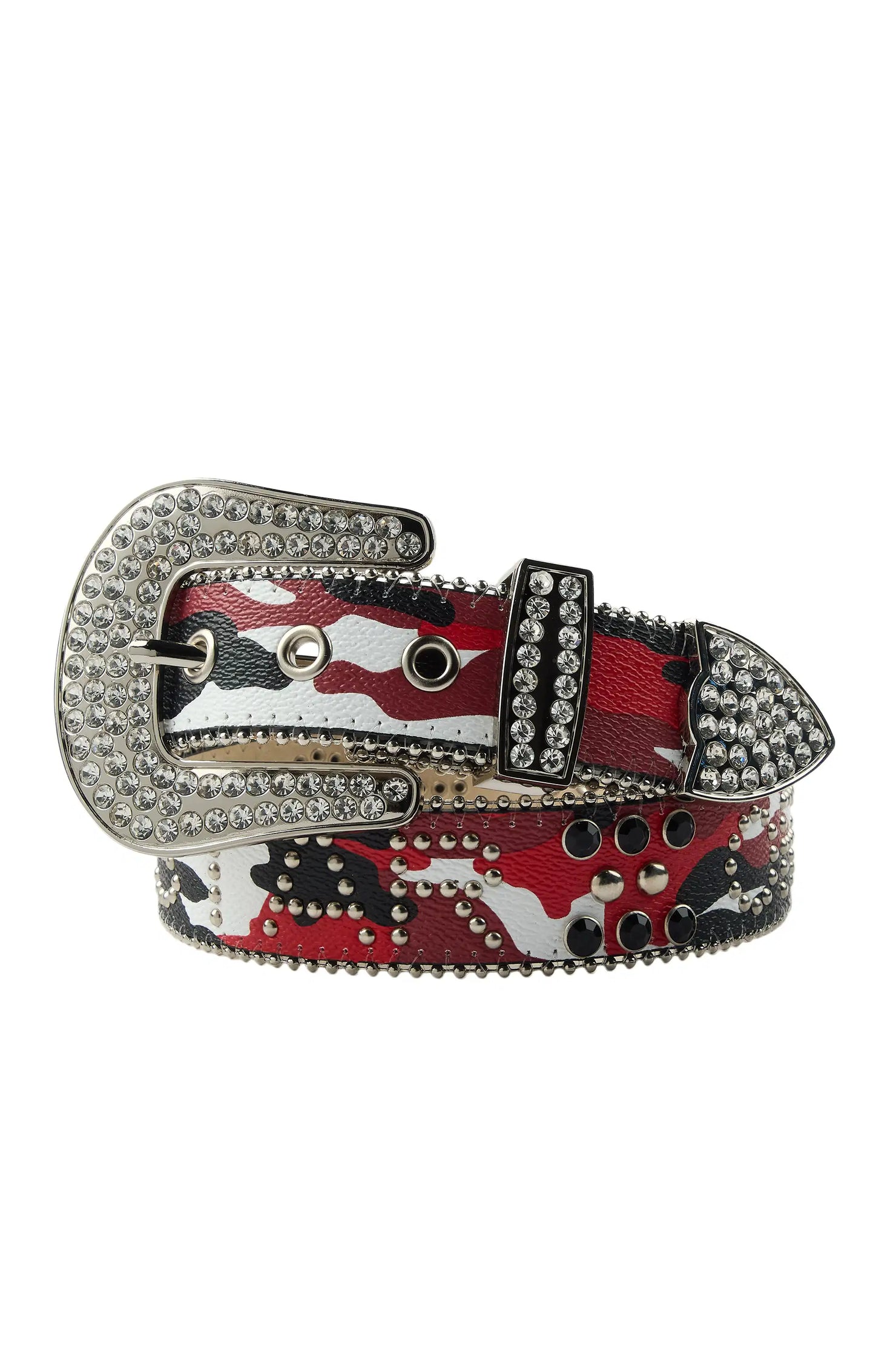 Boys Vallero Black Rockstar Logo Belt