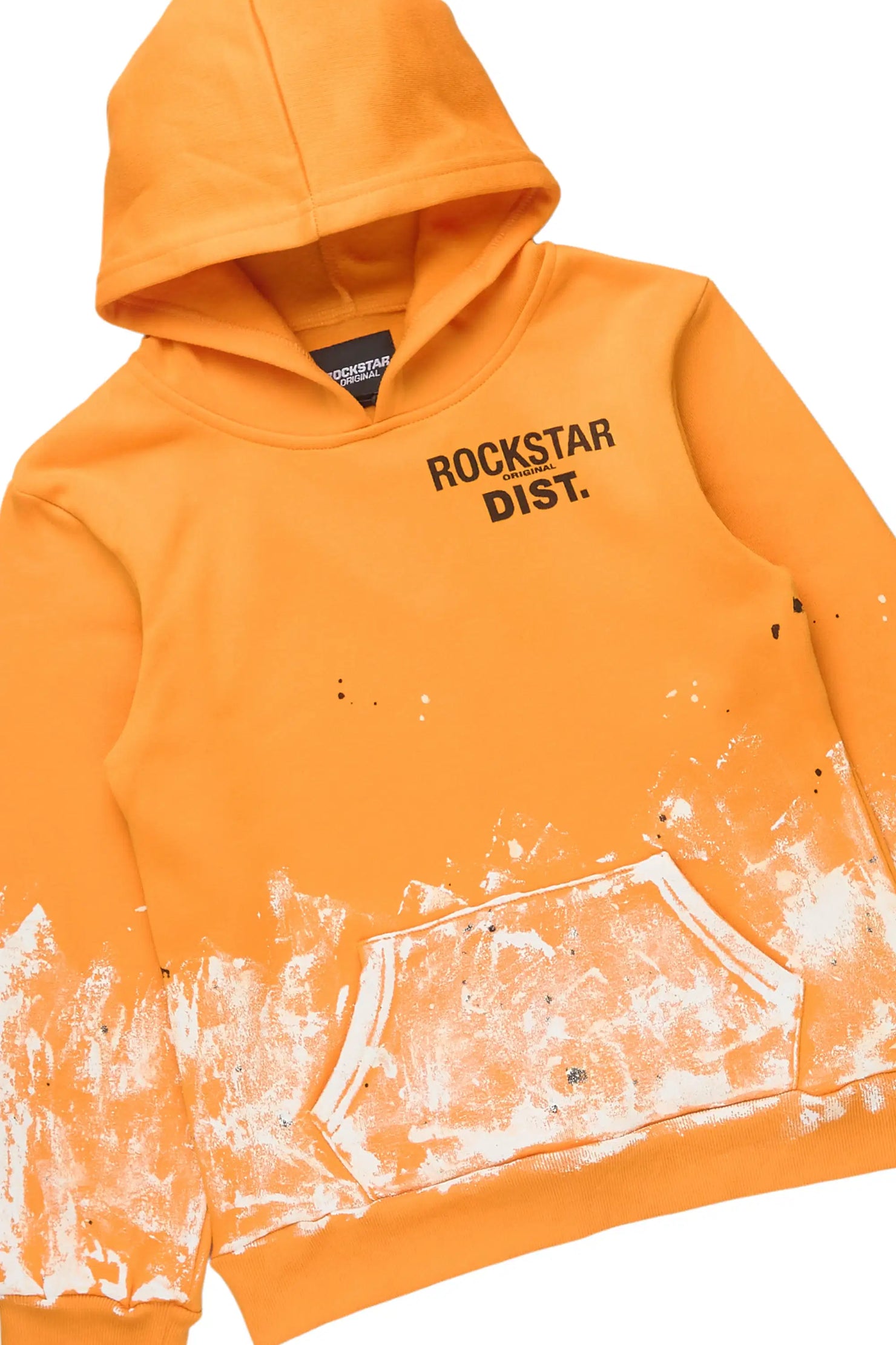 Boys Jaco Orange Baggy Fit Pant Set