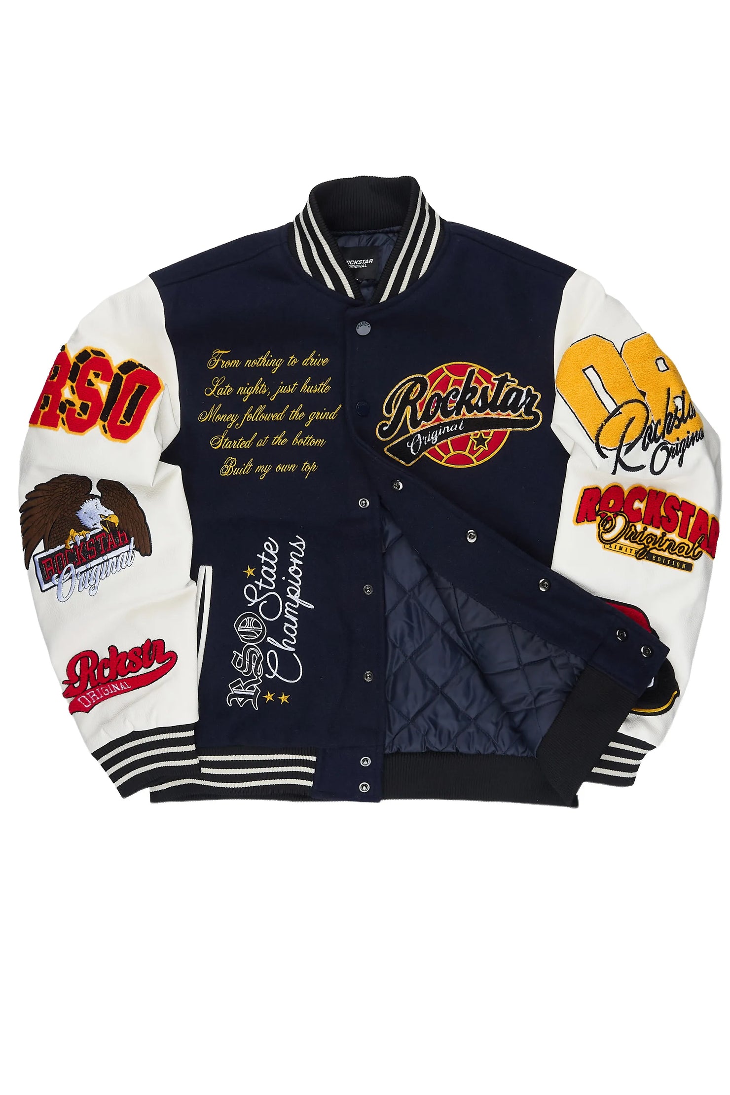 Griffith Navy Varsity Jacket