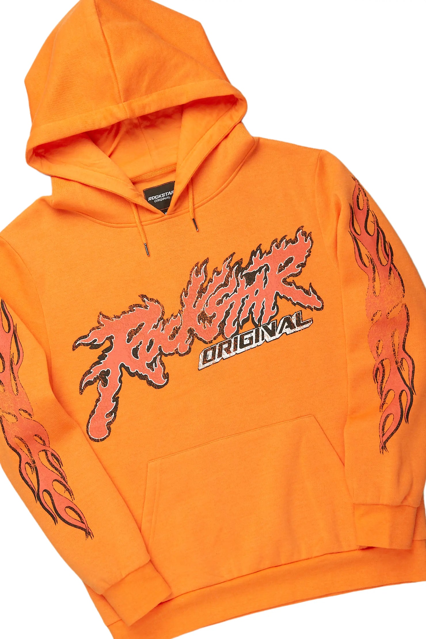 Yash Orange Super Stacked Flare Pant Set