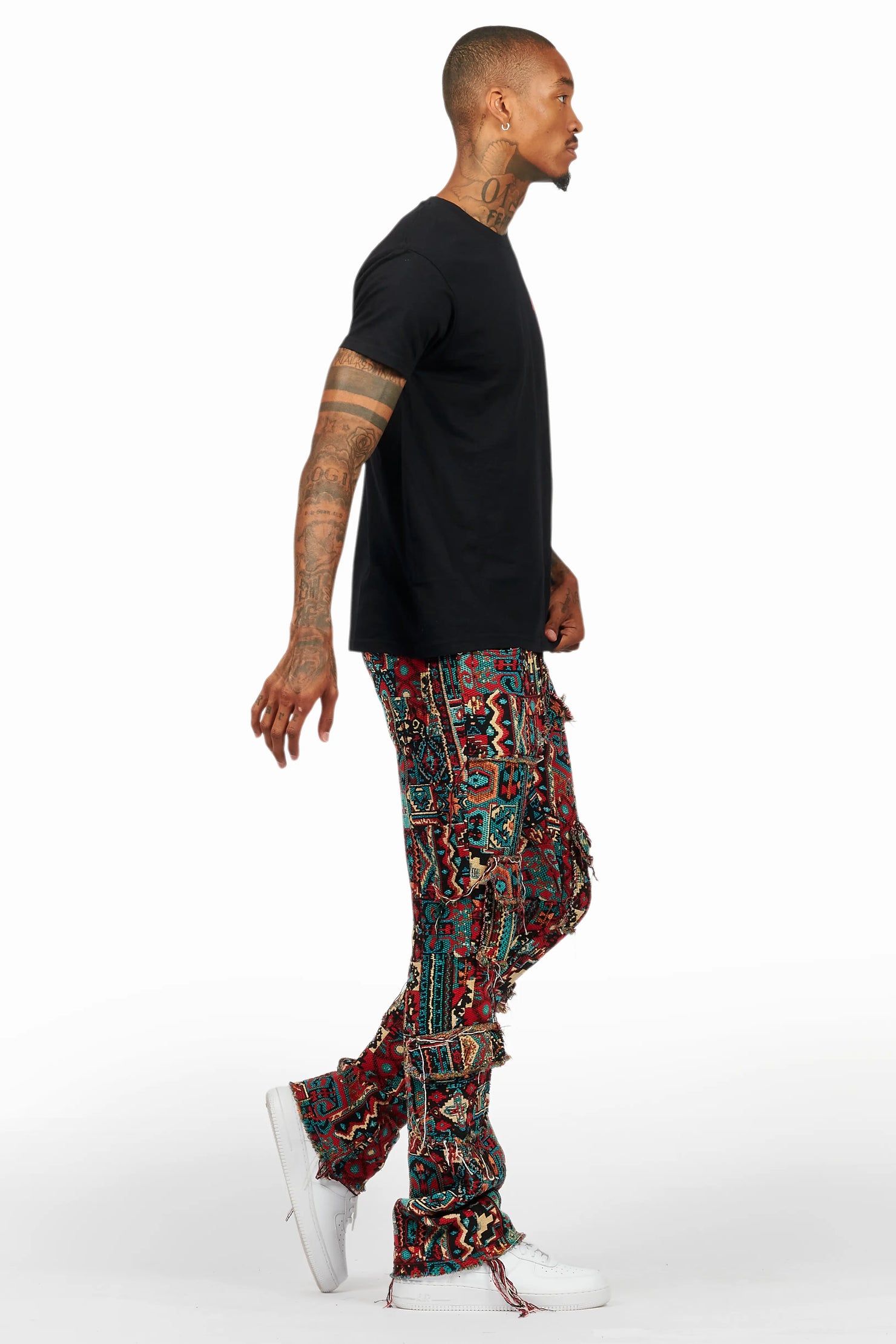 Lake Black/Red T-Shirt/Tapestry Jean Bundle