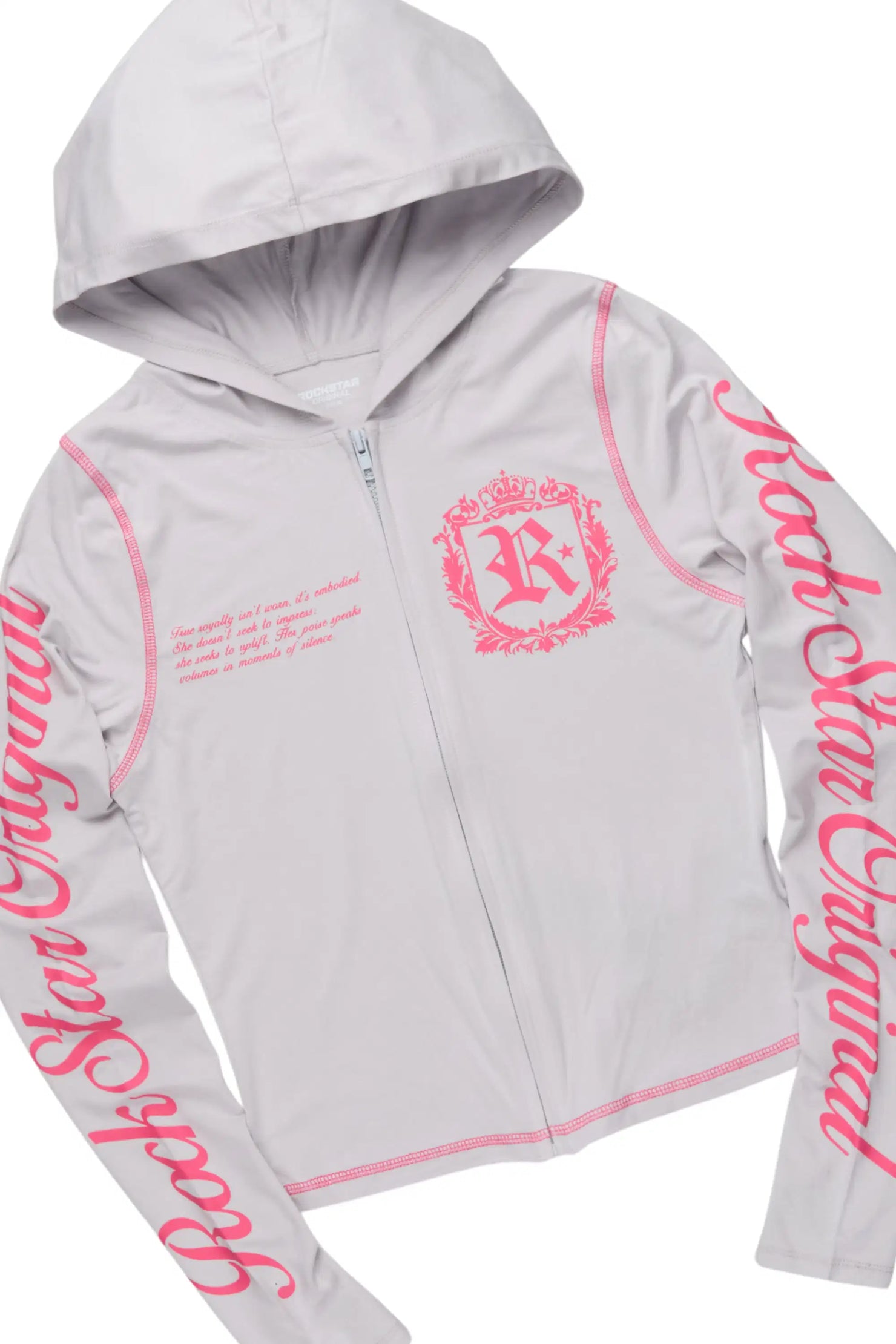 Desmine Grey Short Set