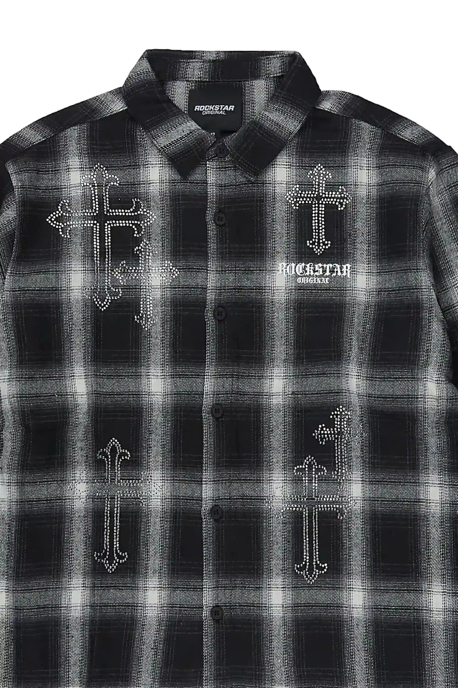 Boys Poldi Black Flannel Shirt