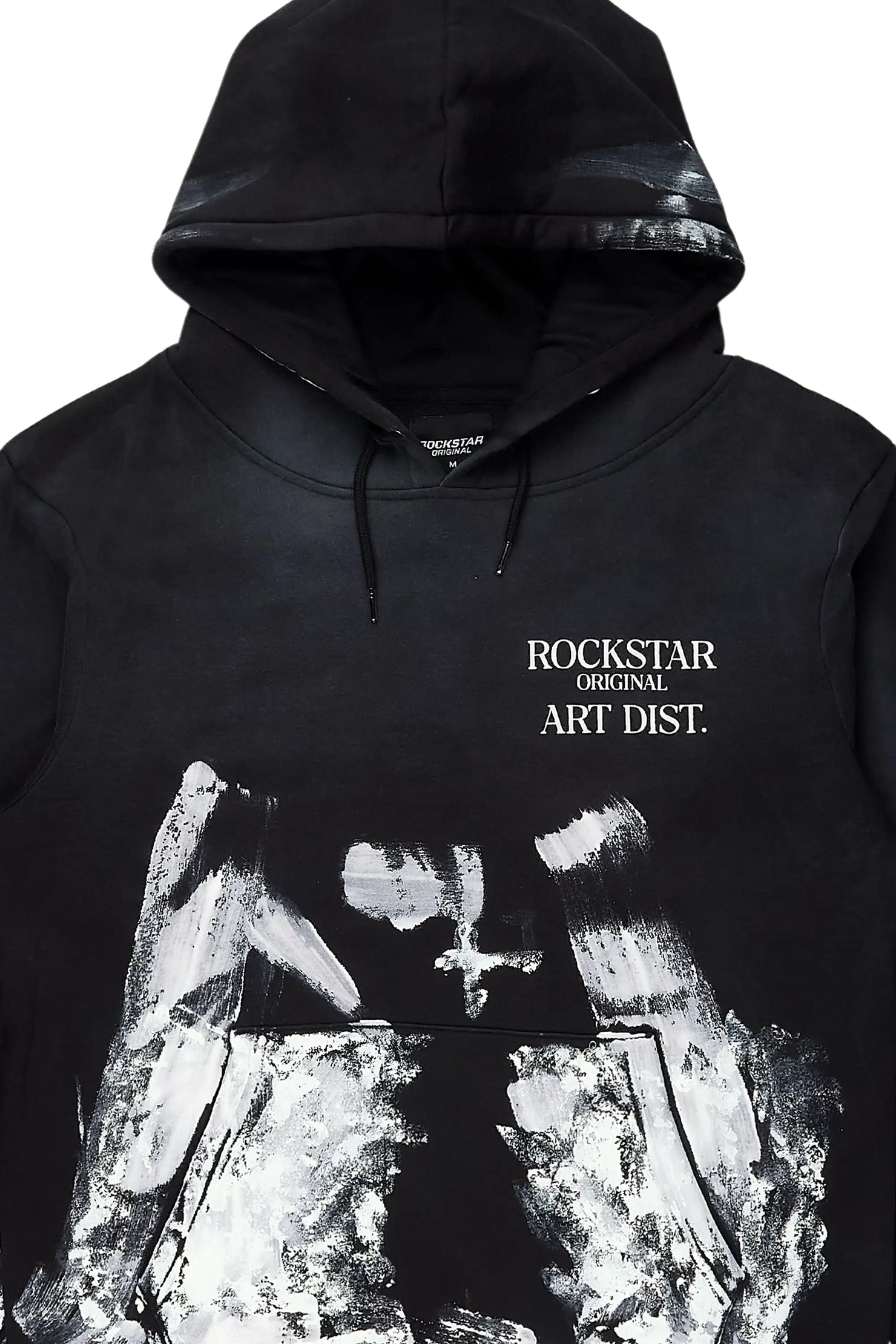 Filip Black Graphic Hoodie