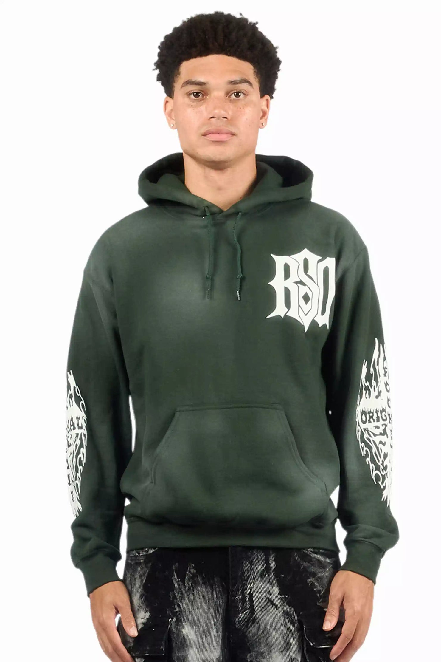 Lyrex Green/White Graphic Hoodie