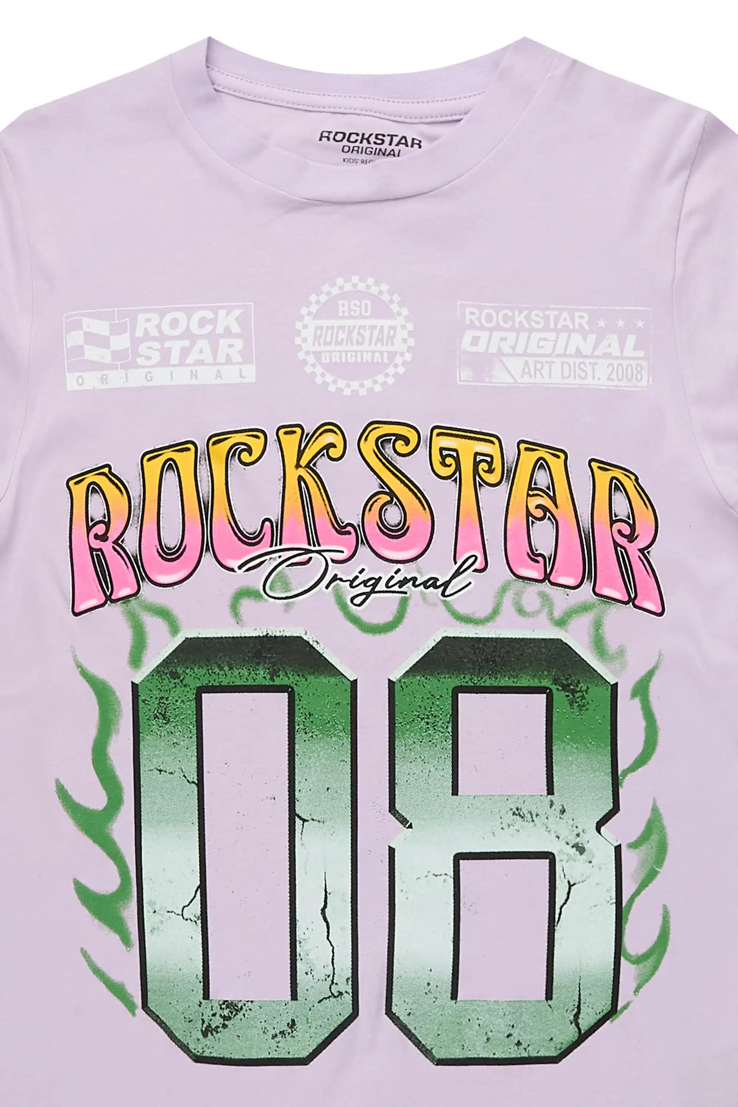 Girls Quito Lavender Graphic T-Shirt
