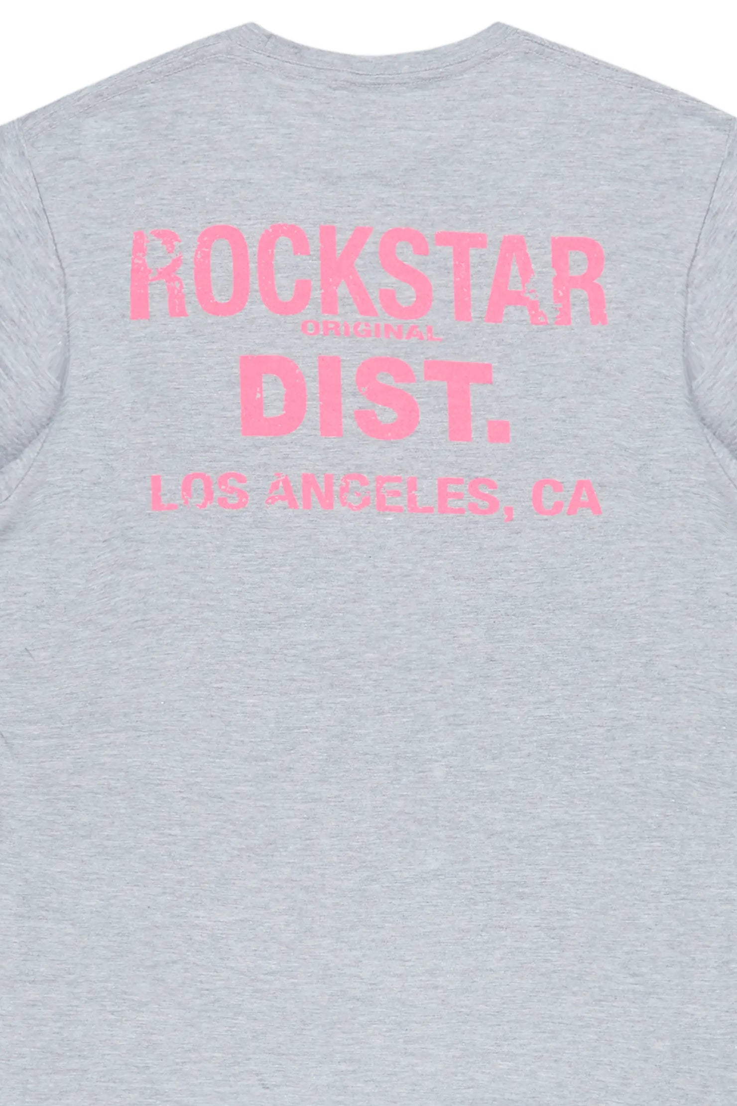 Dalasia Heather Grey Oversized Tee