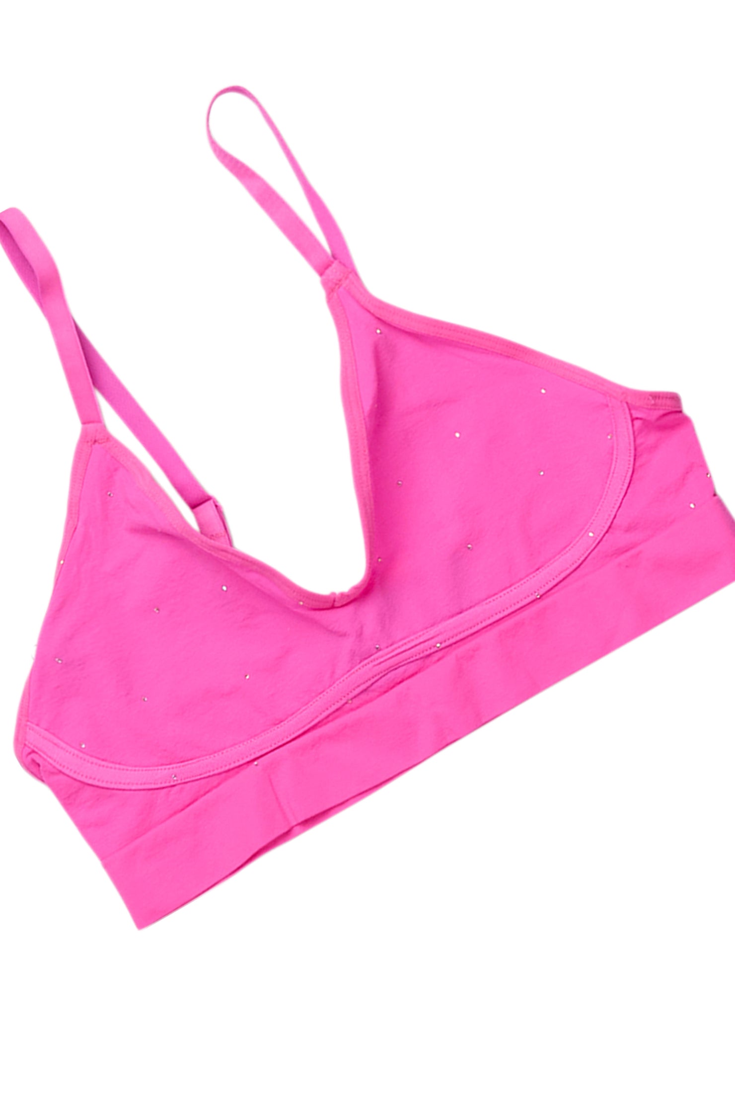 Sierra Hot Pink Rhinestone Bike Short Set
