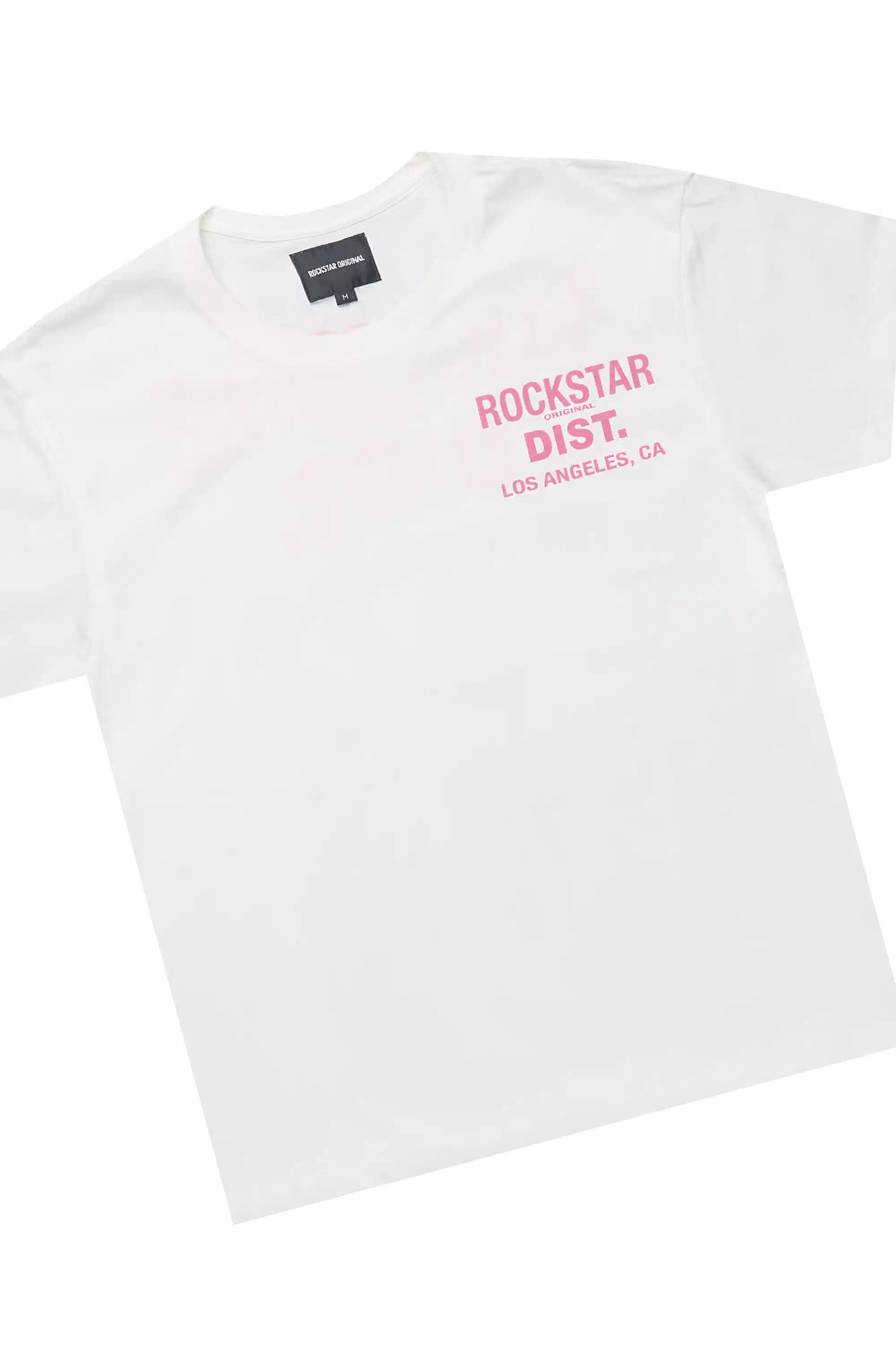 Atlanty 2.0 White/Hot Pink T-Shirt Trackset