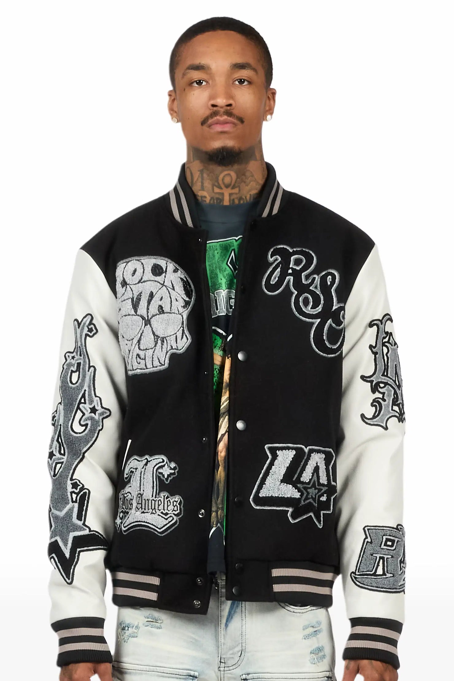Legion Black Varsity Jacket