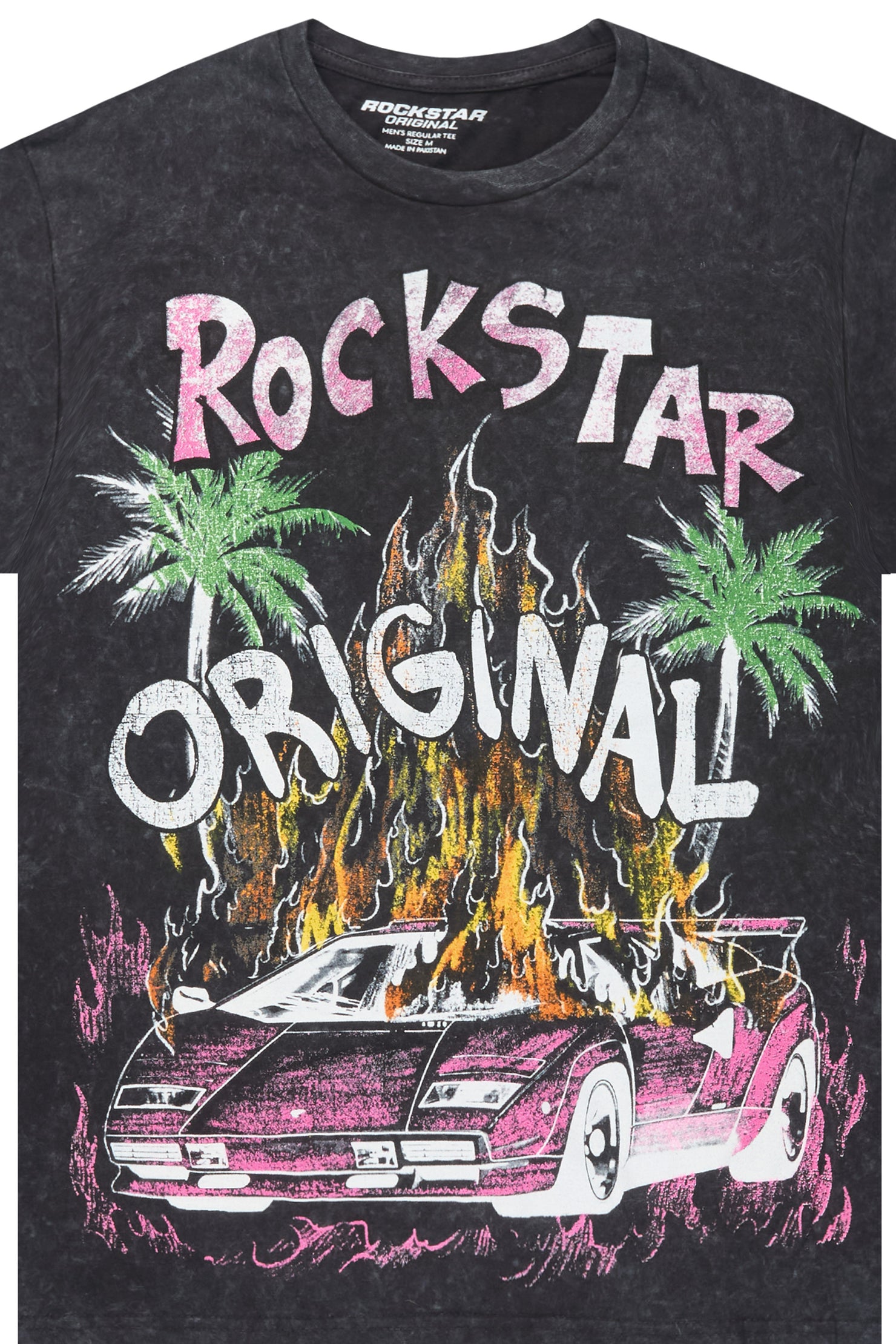 Moniqa Vintage Black Oversized T-Shirt