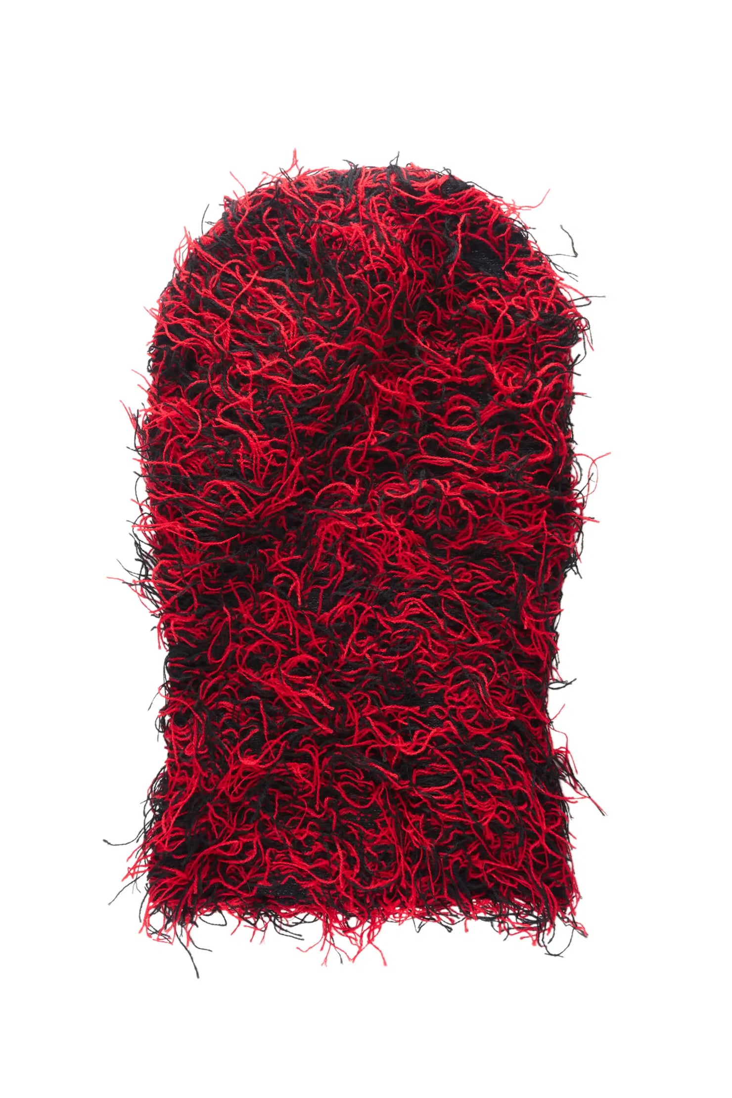 Seantee 2.0 Red Fuzzy Ski Mask
