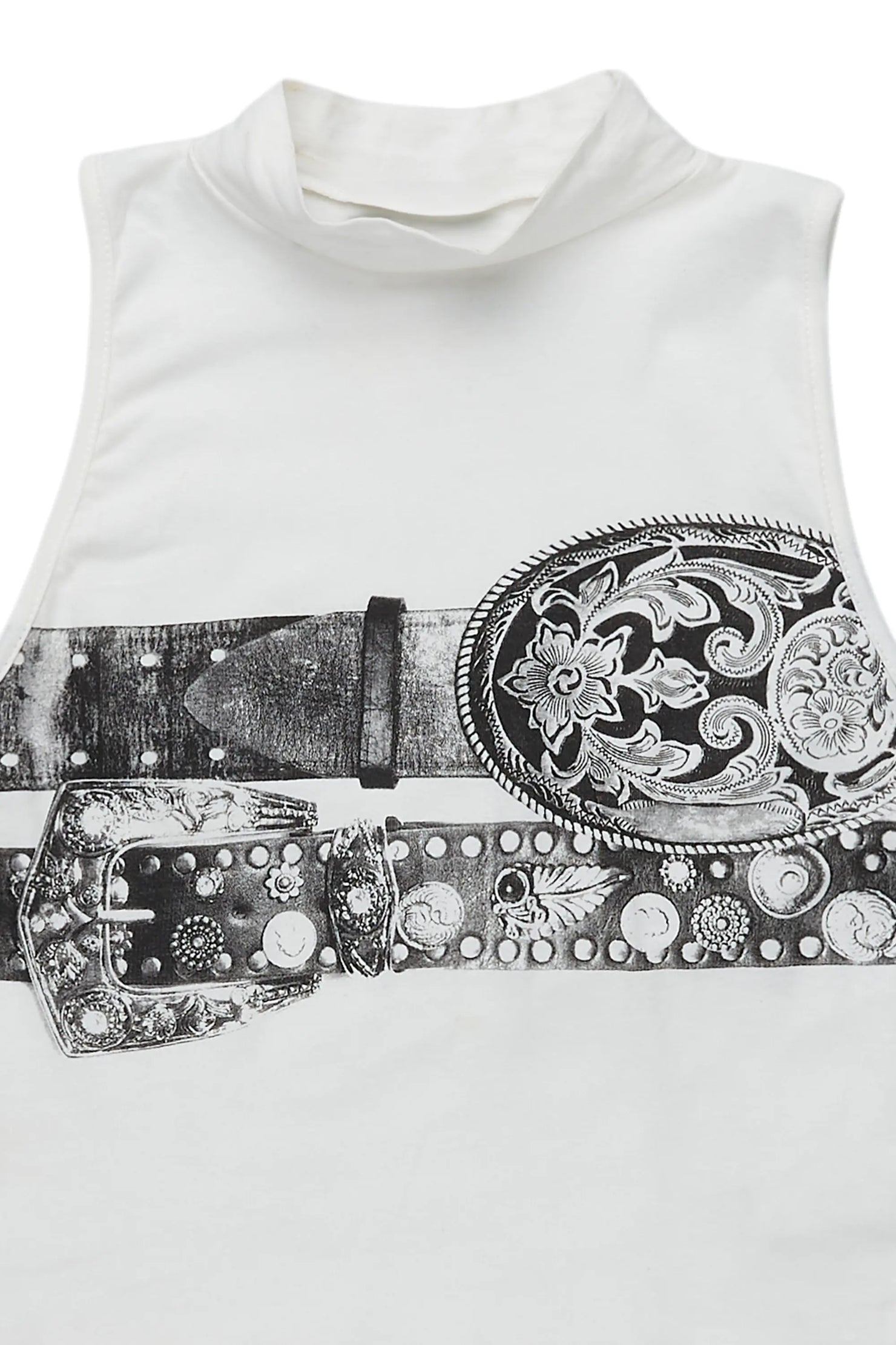 Kyniqua White Tank Top