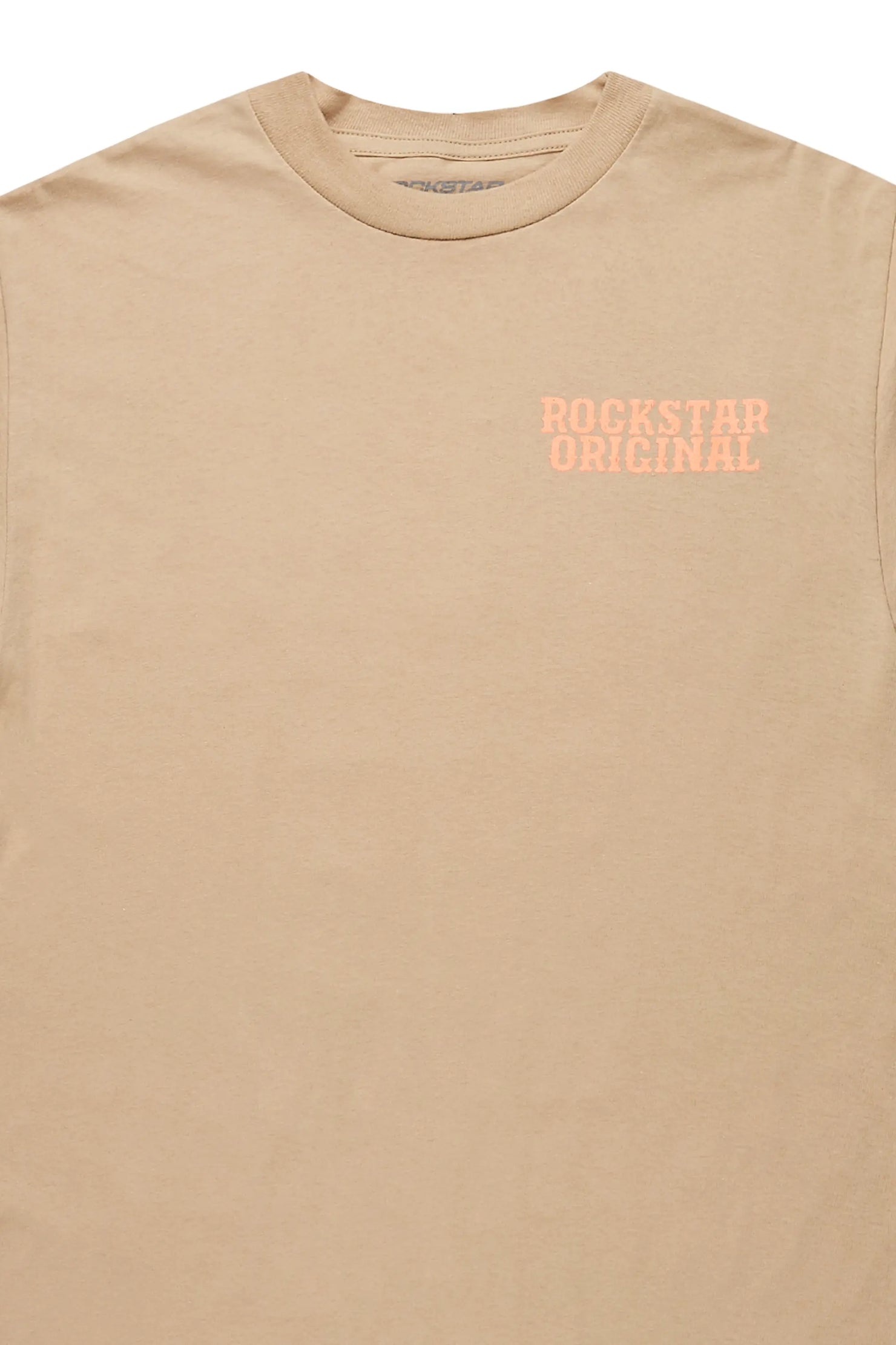 Posse Beige Graphic T-Shirt