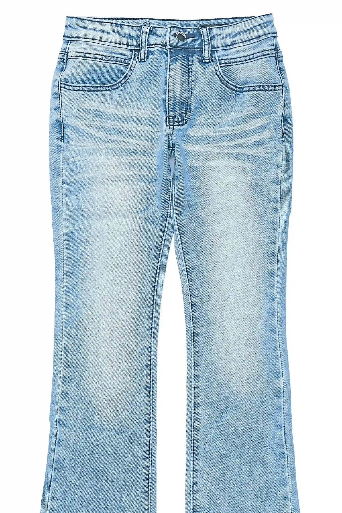 Girls Daga Blue 2.0 Stacked Flare Jean