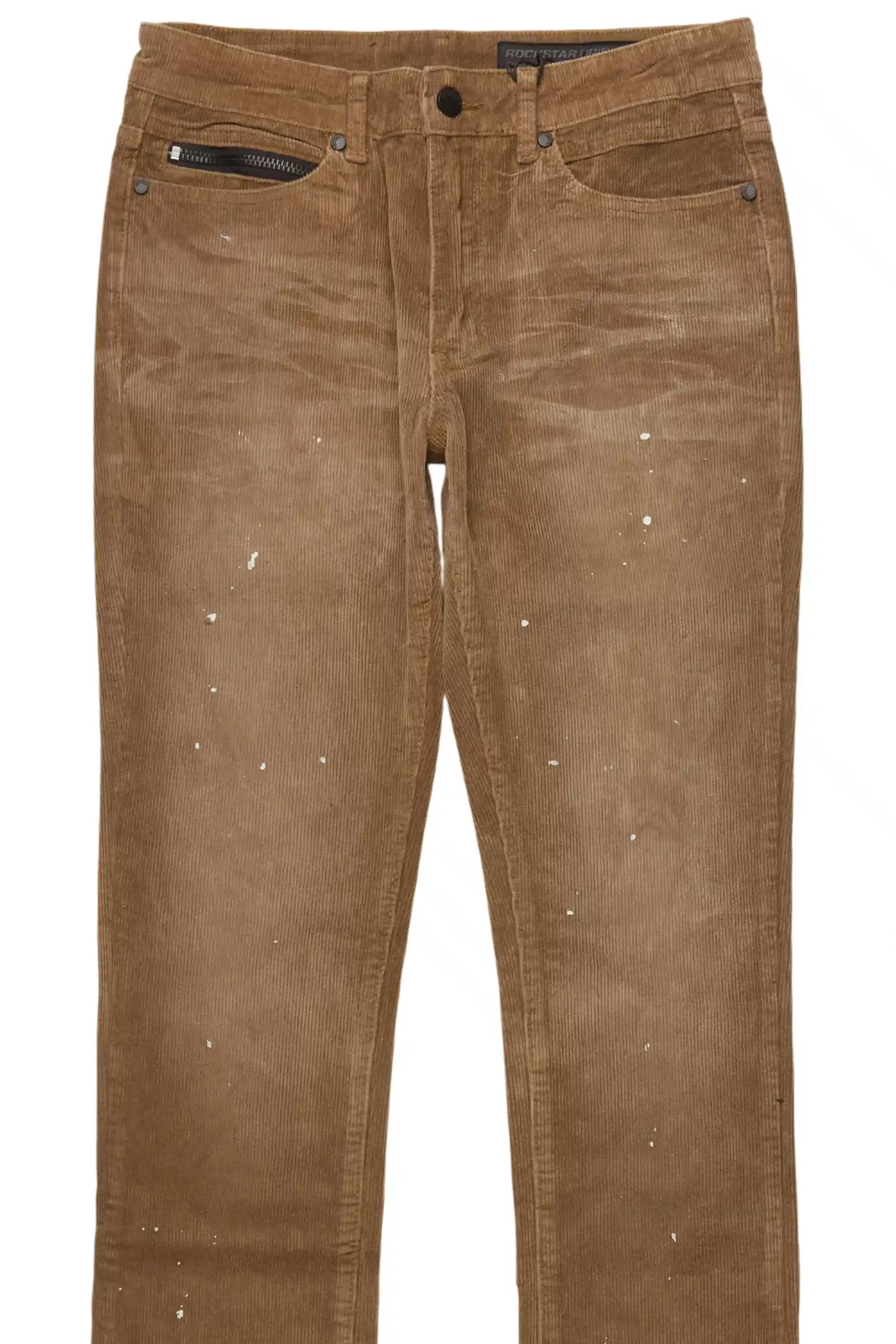 Sevyn Brown Stacked Flare Corduroy Pant