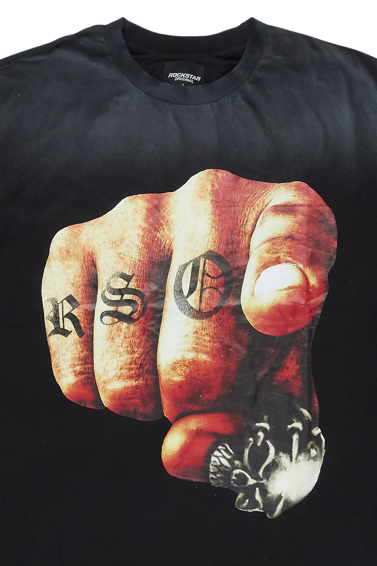 Sylvia Black Oversized T-Shirt