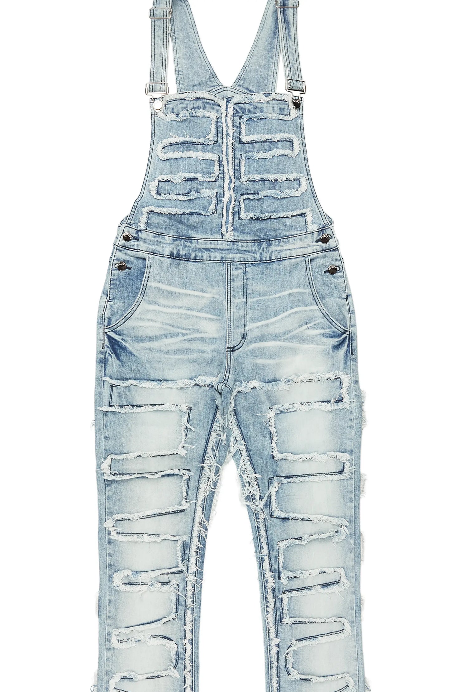 Daysha Blue Denim Overall