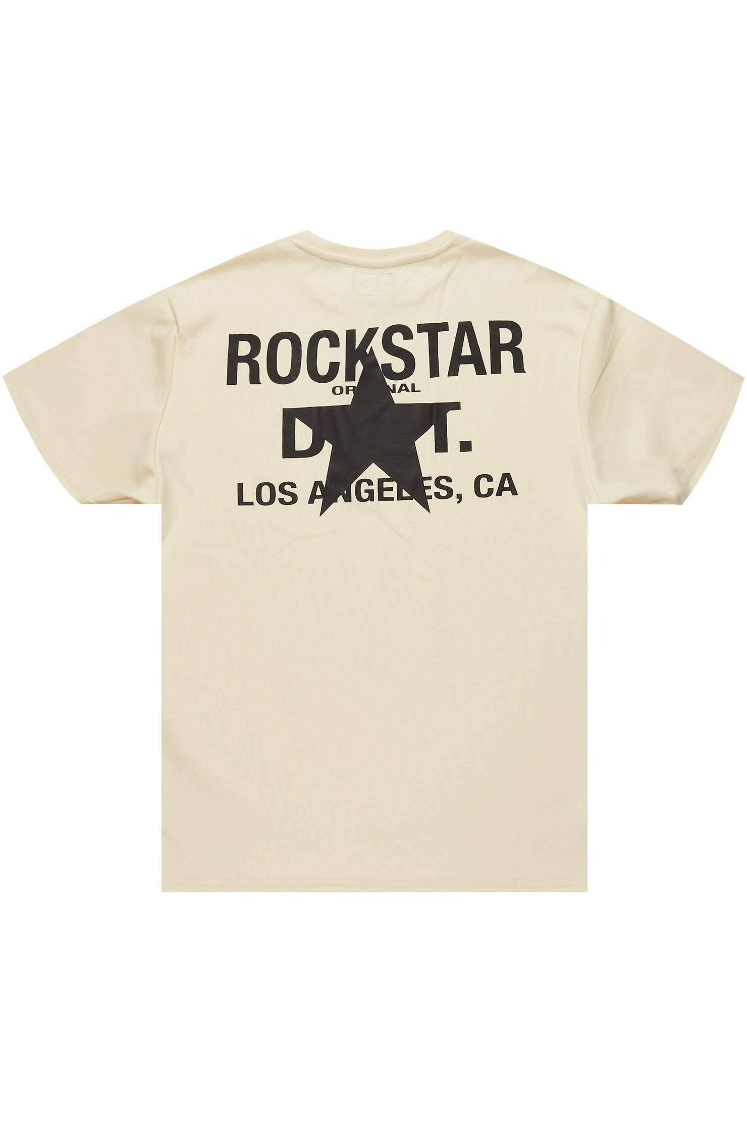 Lake Beige Graphic T-Shirt/Short Set