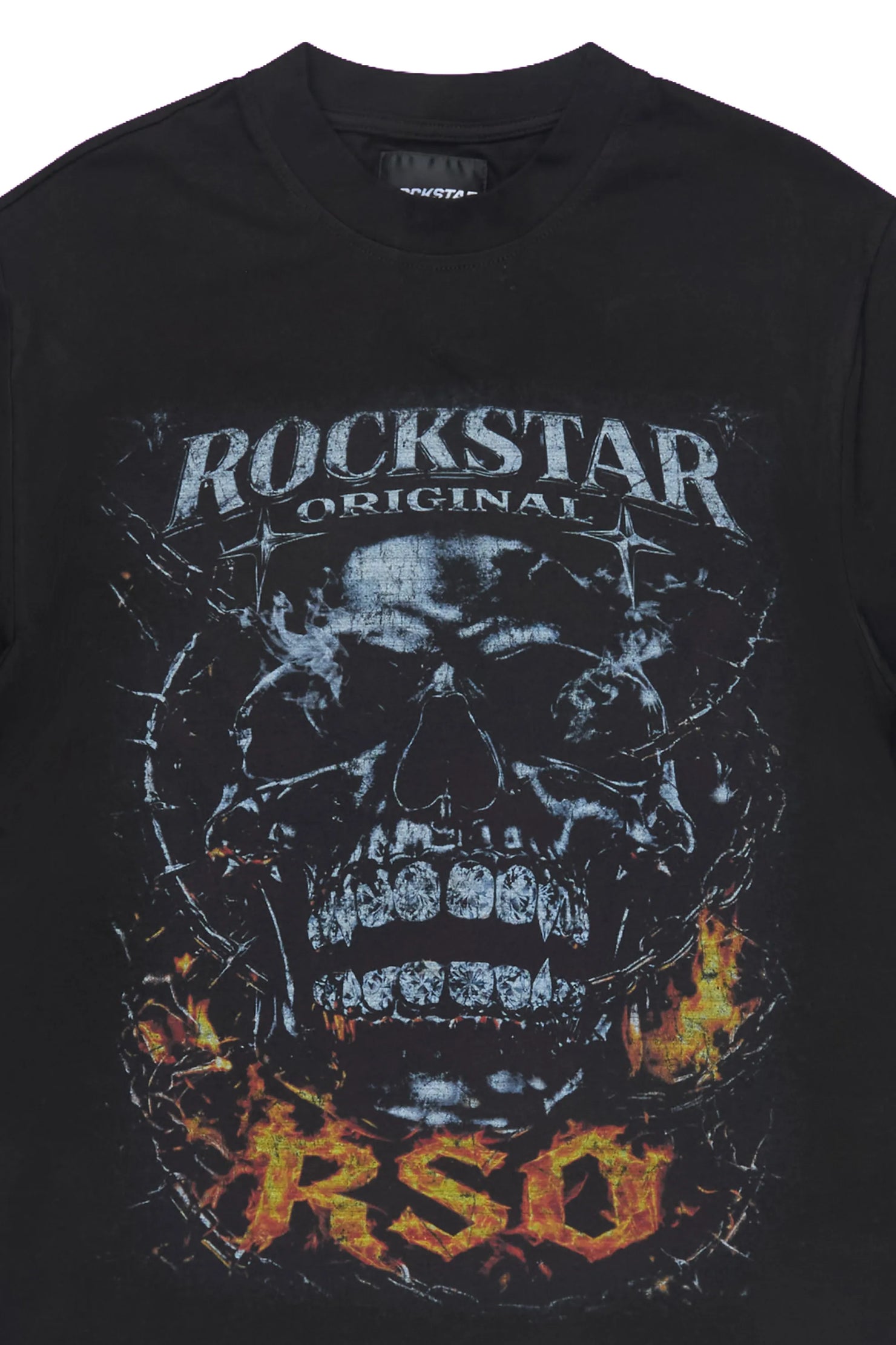Boys Enclarde Black Graphic T-Shirt