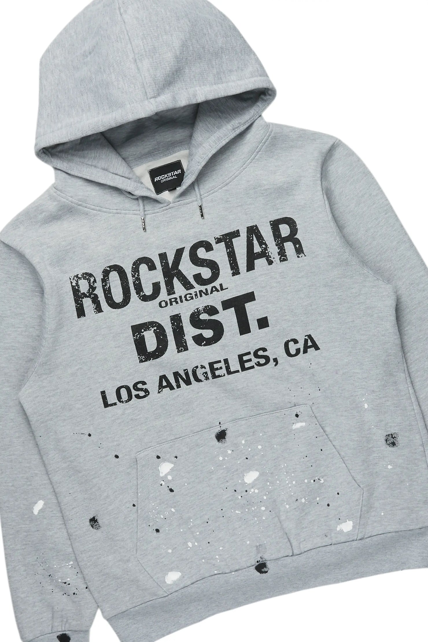 Scottie Heather Grey Hoodie/Baggy Track Pant Set