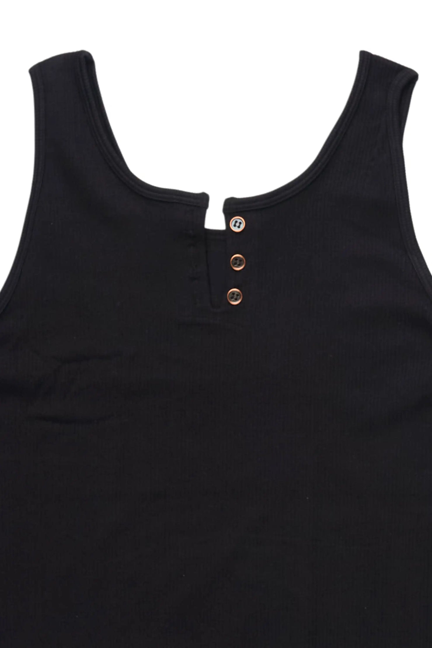 Troylyn Black Tank Top