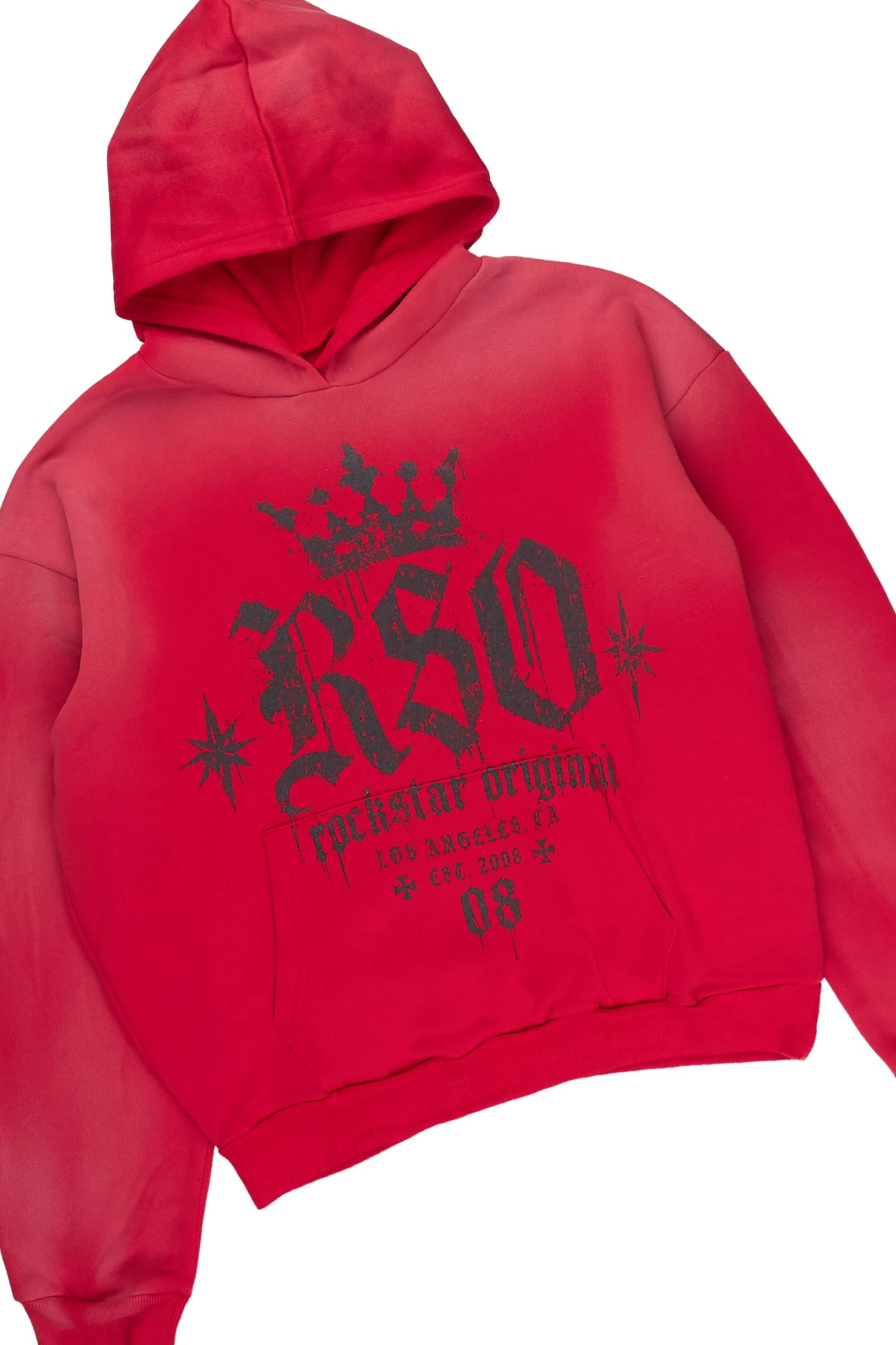 Boys Cicatrax Red Hoodie Track Set