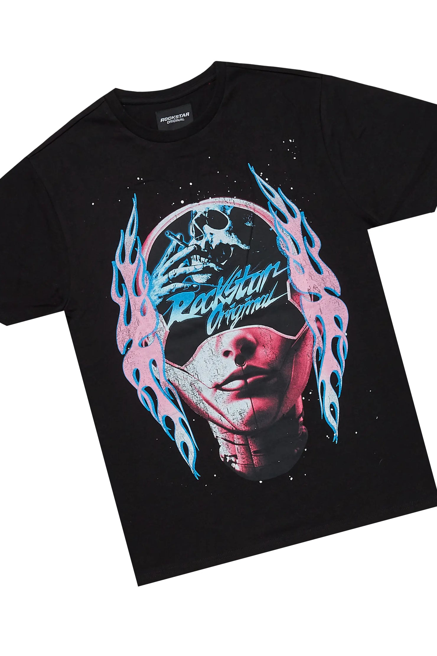 Oberon Black T-Shirt/Short Set