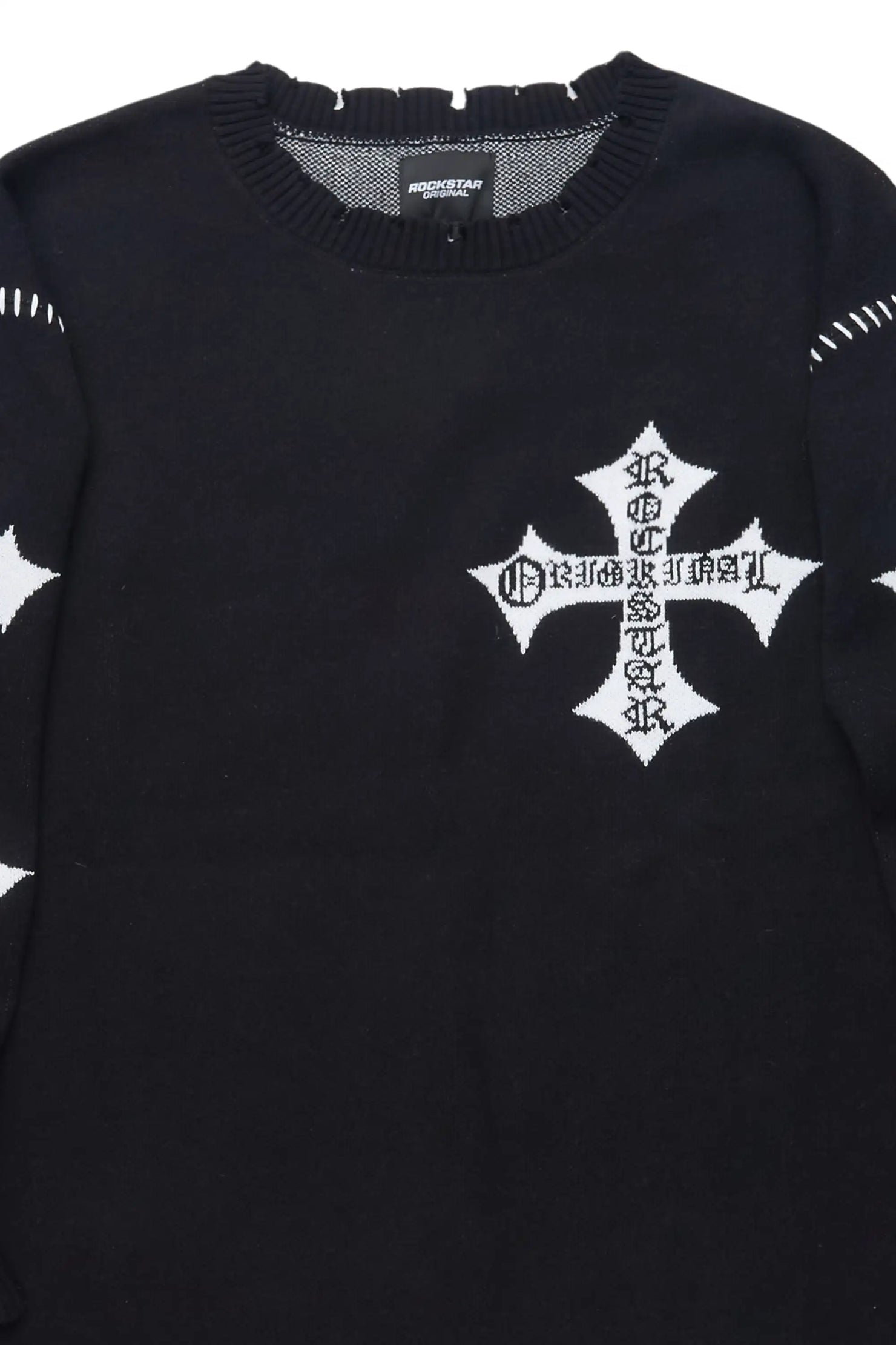 Slaydr Black Knit Sweater