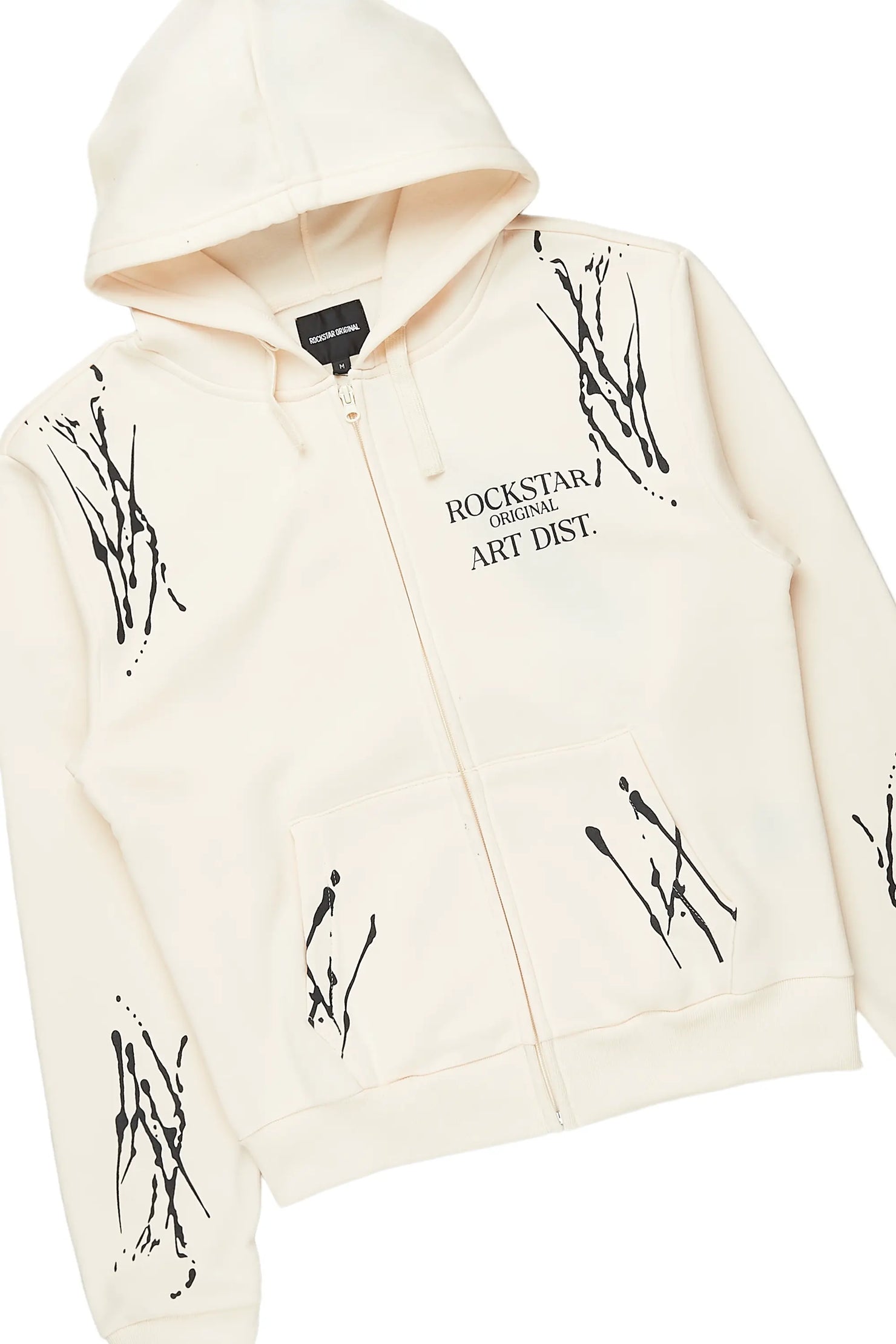 Destinee Ivory Zip Up Short Set