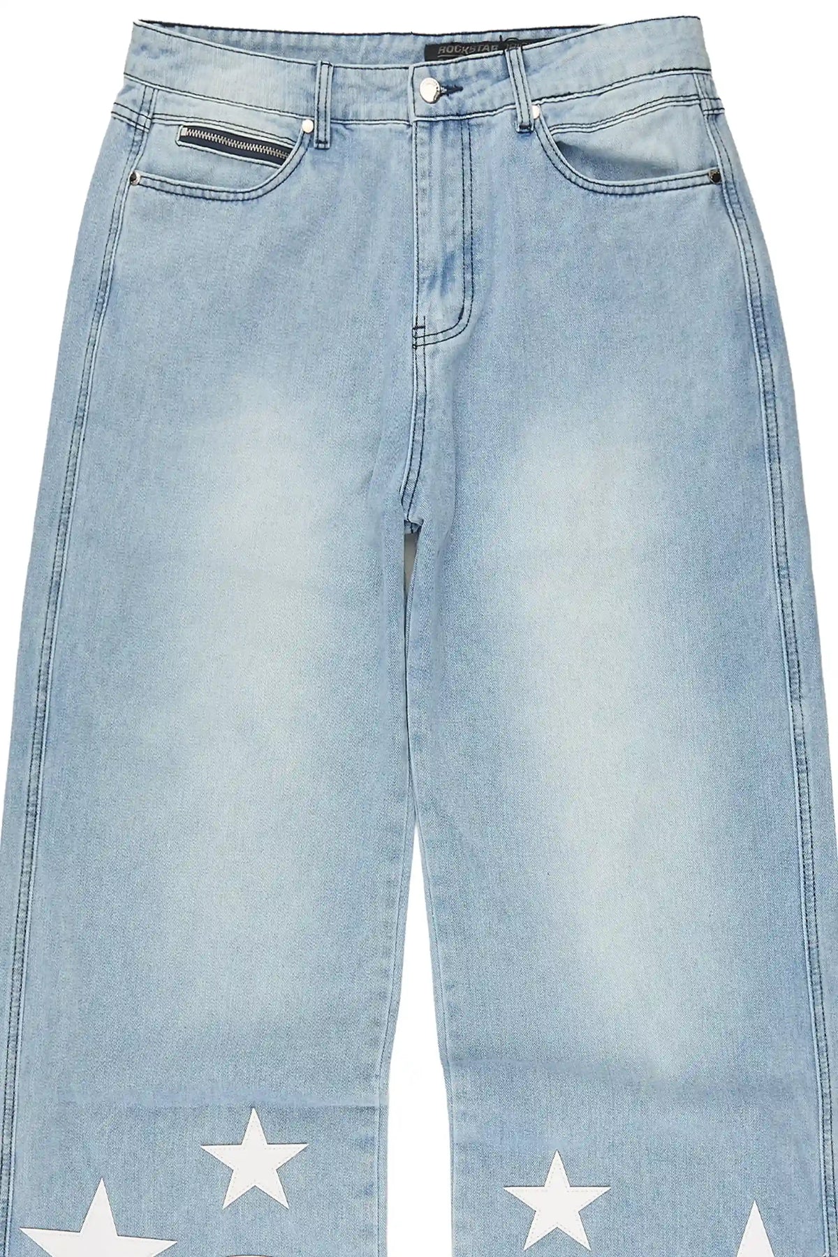 Kean Blue Baggy Fit Jean